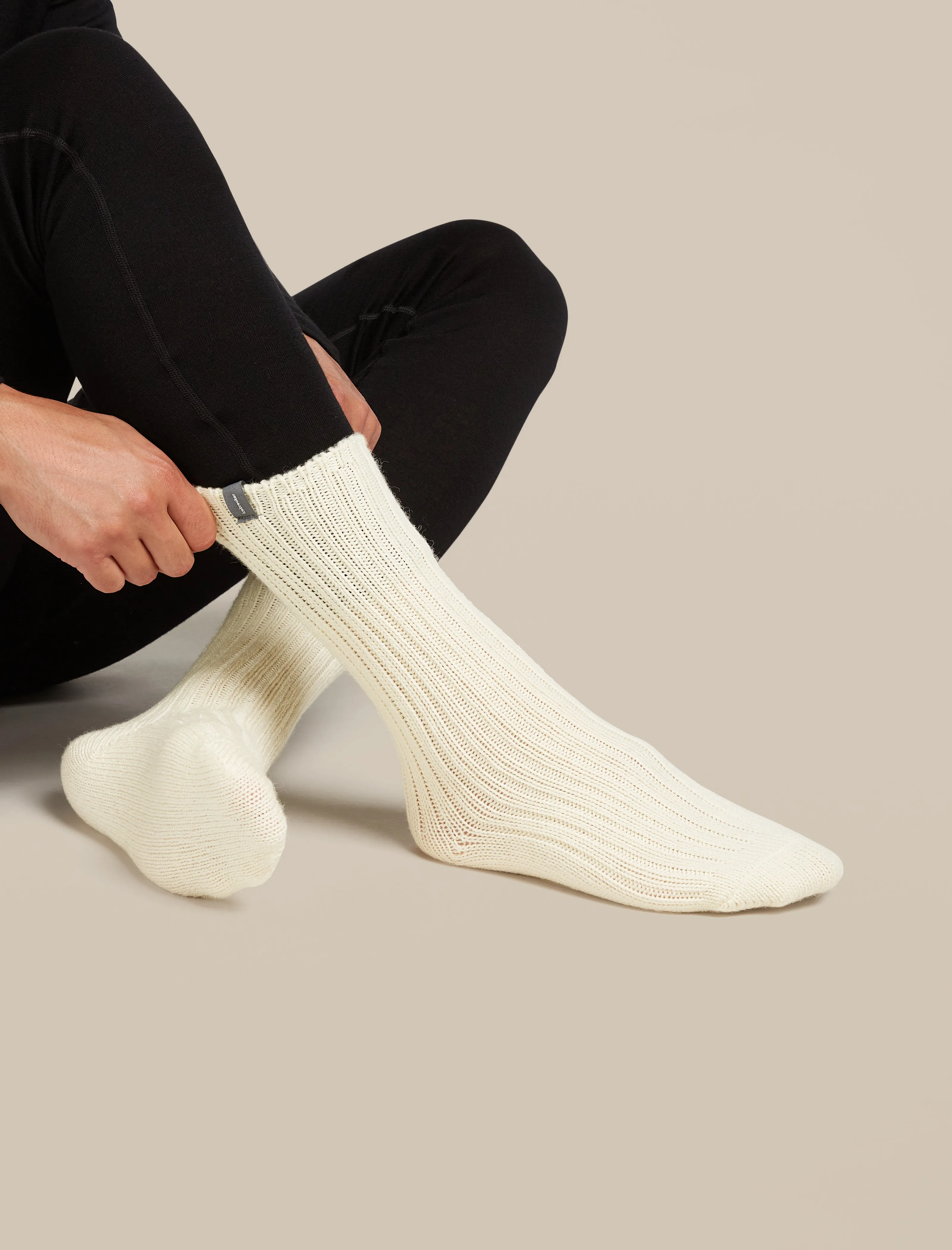 Unisex Merino Ski Lodge Crew Socks sold by Icebreaker product image thumbnail 2