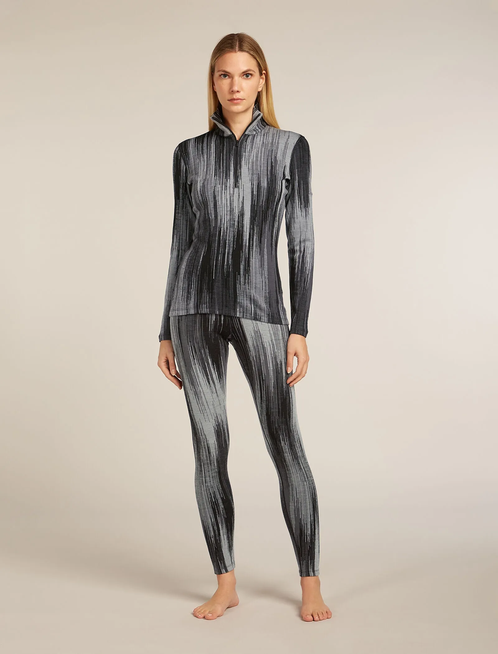 Women's Merino 260 Tech Vertex Long Sleeve Half Zip Thermal Top Peak sold by Icebreaker product image thumbnail 3