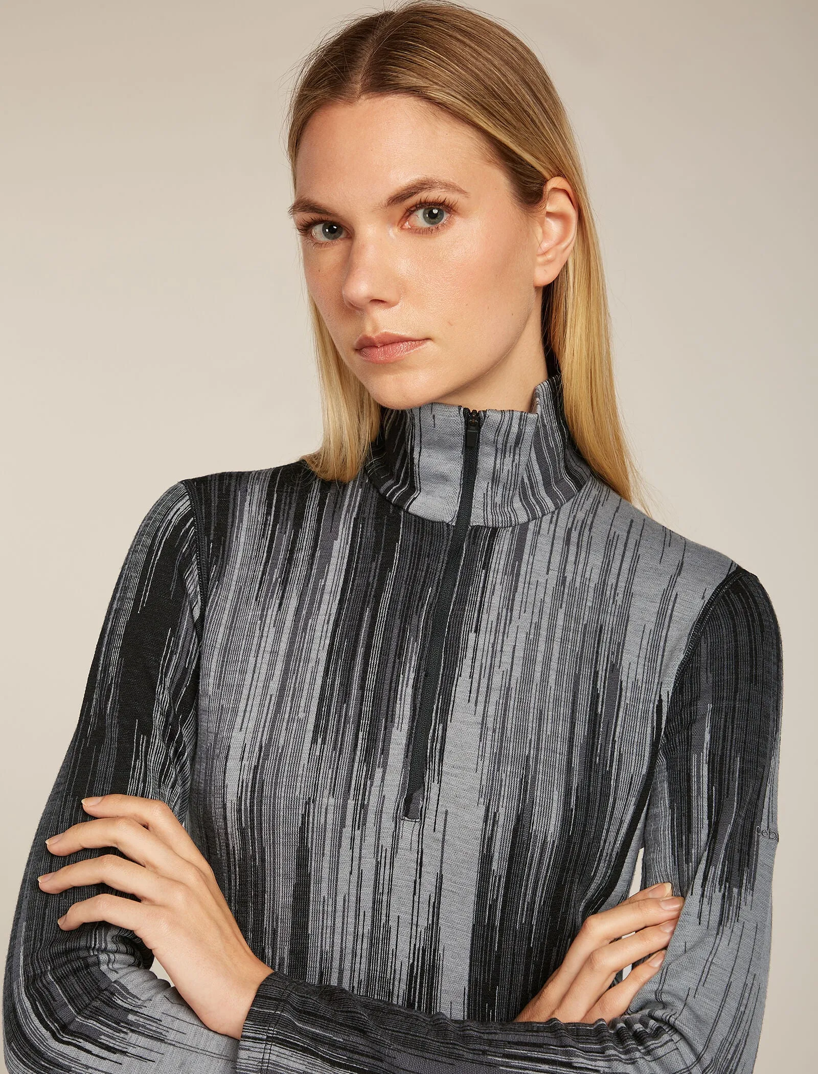 Women's Merino 260 Tech Vertex Long Sleeve Half Zip Thermal Top Peak sold by Icebreaker product image thumbnail 5