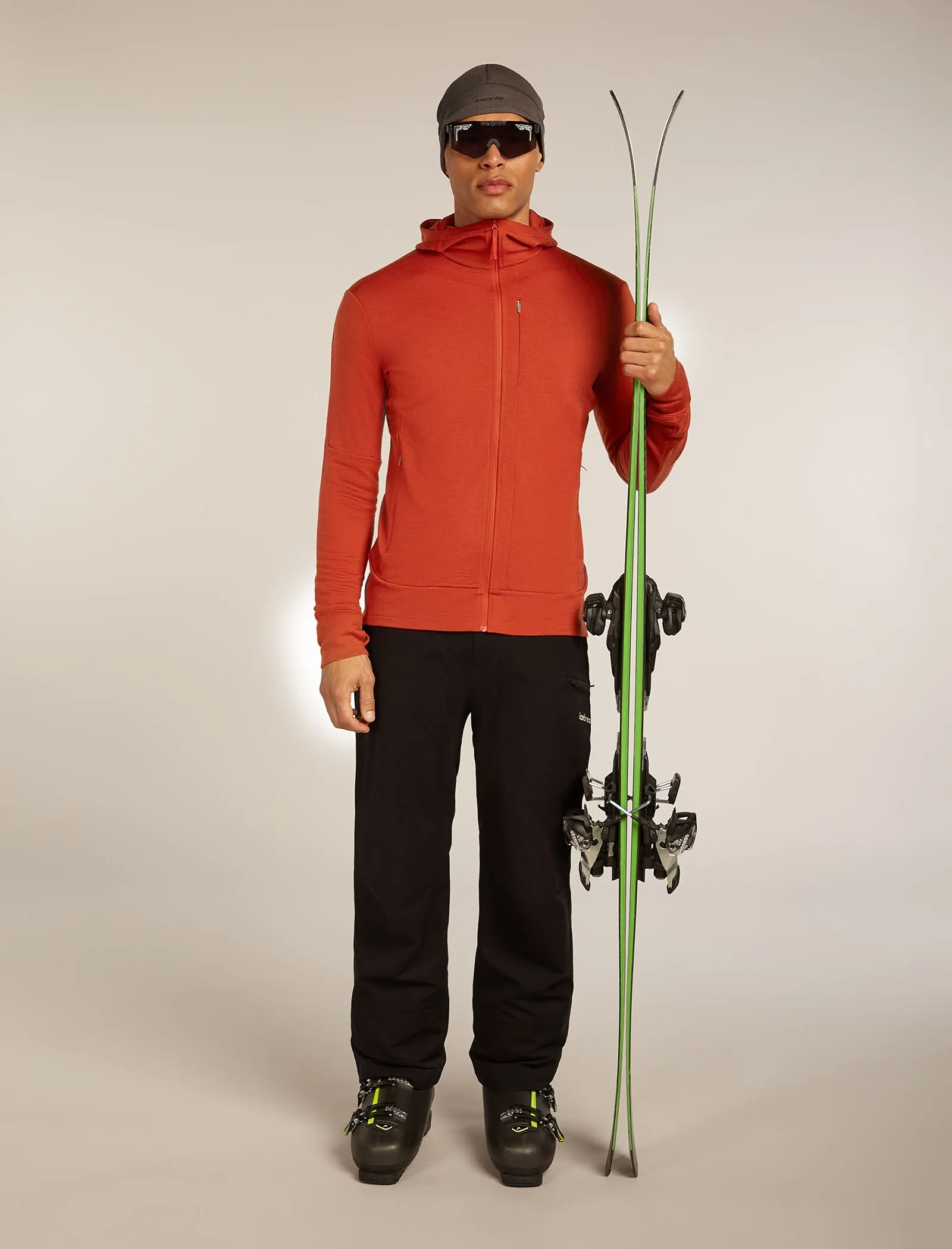 Men's Merino 260 Quantum Long Sleeve Zip Hoodie sold by Icebreaker product image thumbnail 4