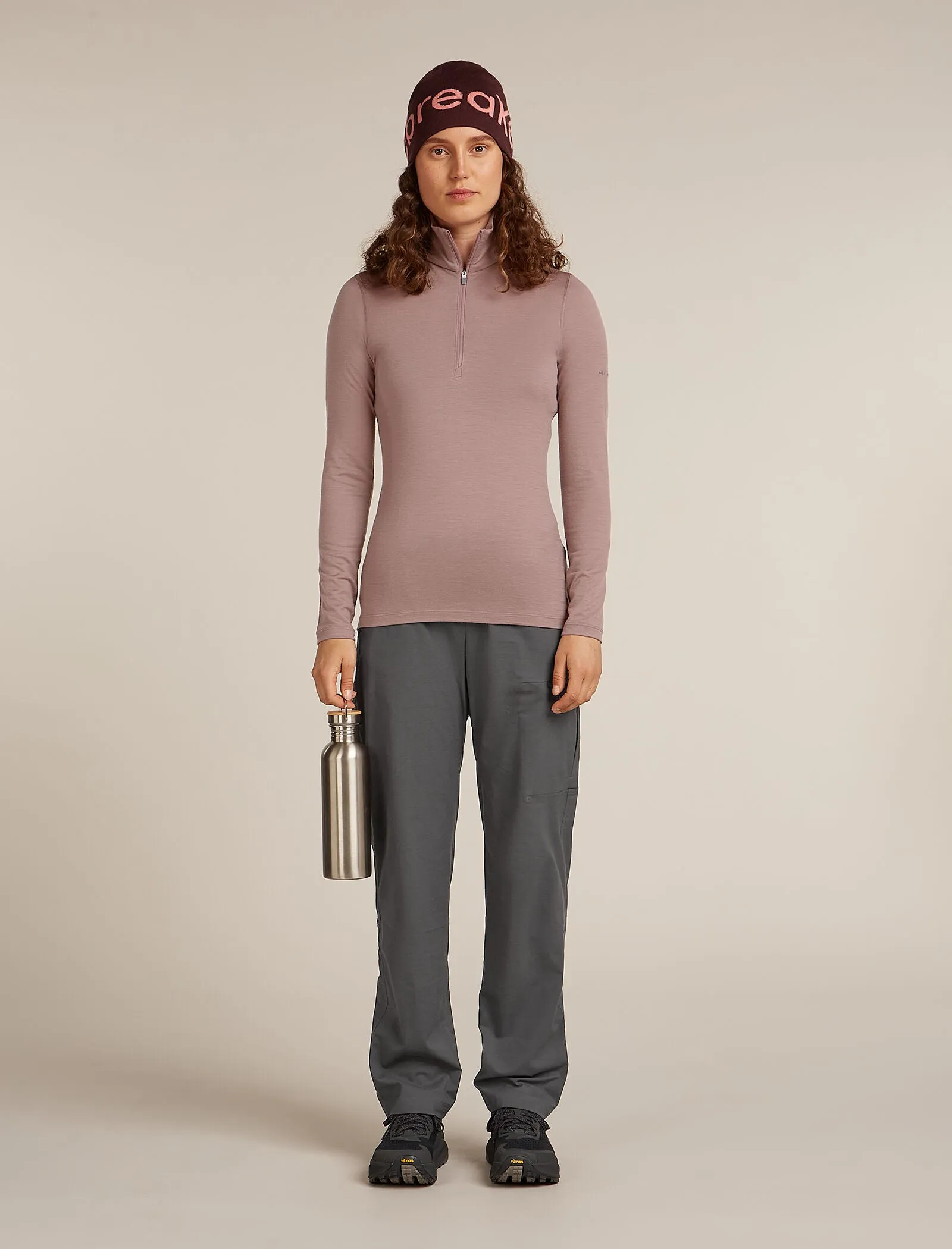 Women's Merino 200 Oasis Long Sleeve Half Zip Thermal Top sold by Icebreaker product image thumbnail 4