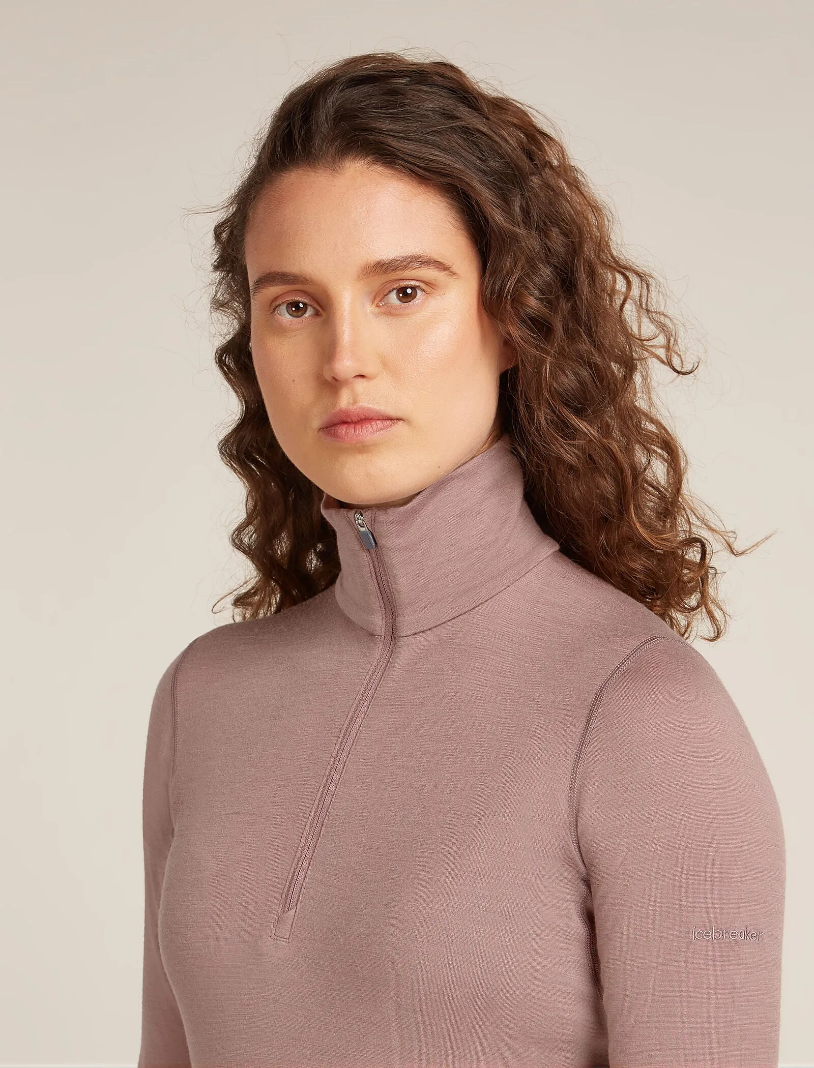 Women's Merino 200 Oasis Long Sleeve Half Zip Thermal Top sold by Icebreaker product image thumbnail 5