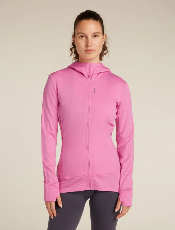 Women's Merino 260 Quantum Long Sleeve Zip Hoodie sold by Icebreaker