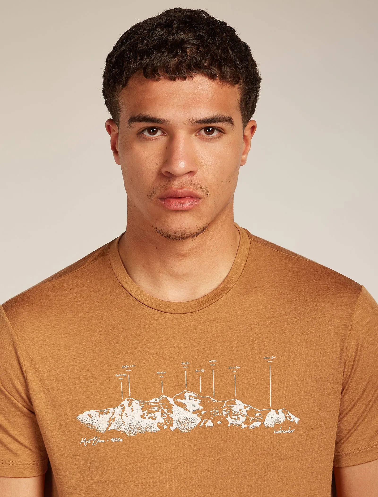 Men's Merino 150 Tech Lite Short Sleeve T-Shirt The Peaks sold by Icebreaker product image thumbnail 5