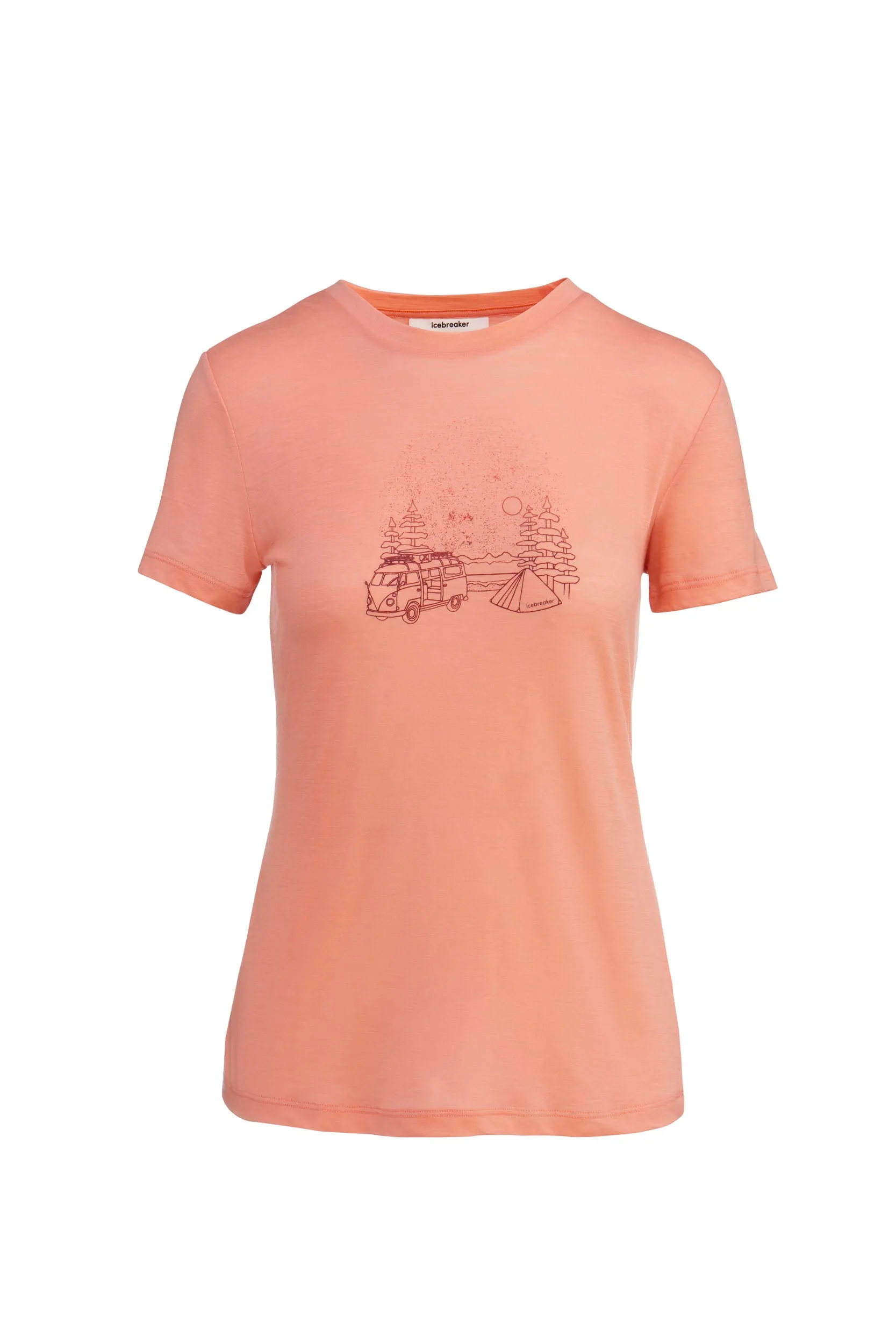 Women's Merino 150 Tech Lite III T-Shirt Van Camp sold by Icebreaker product image thumbnail 2