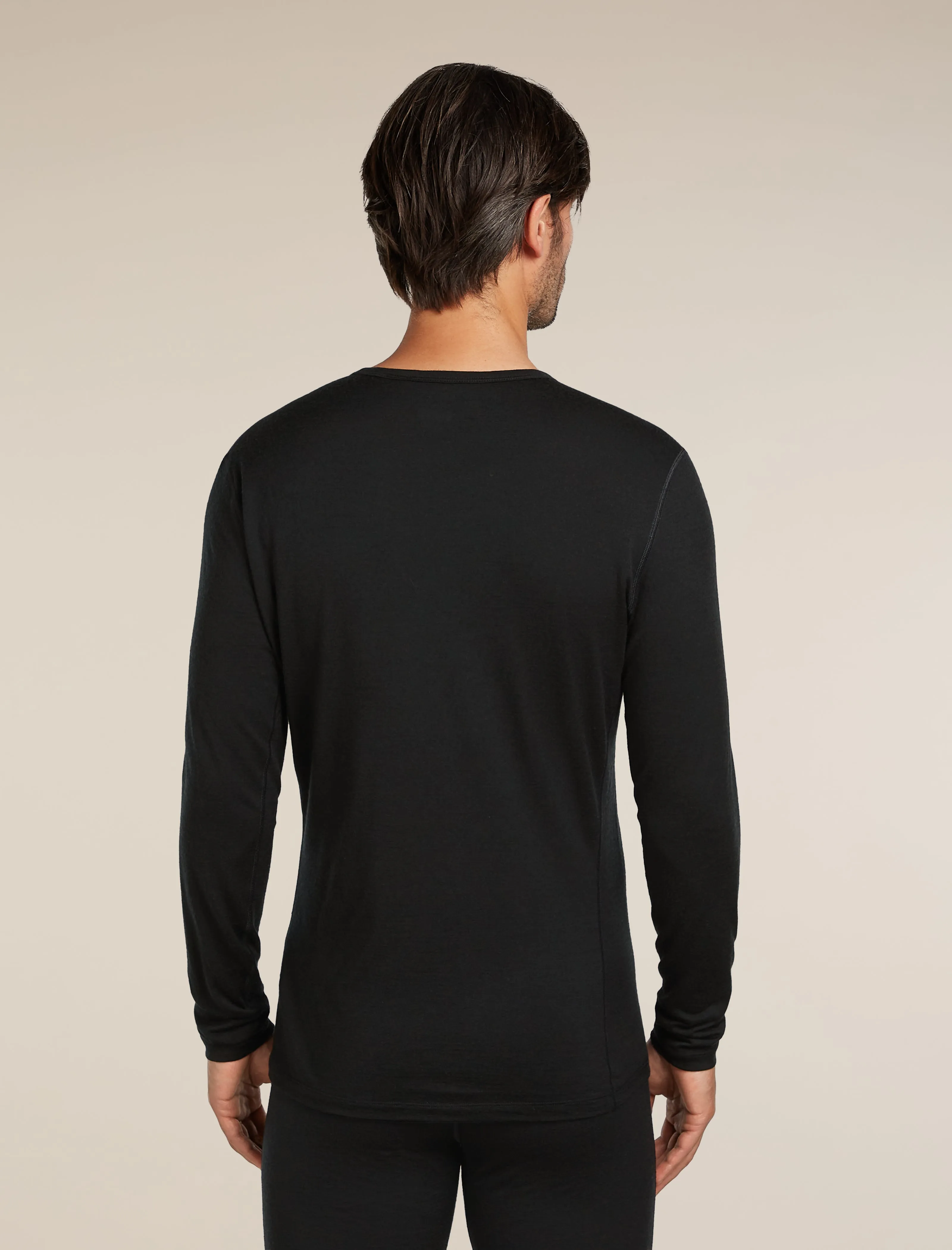 Men's Merino 200 Oasis Long Sleeve Crewe Thermal Top sold by Icebreaker product image thumbnail 2