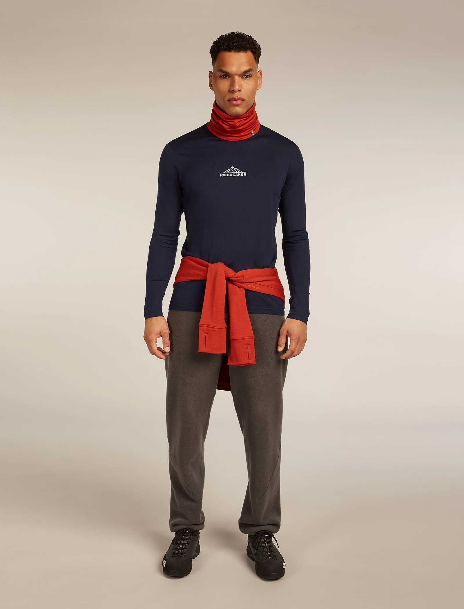 Men's Merino 150 Tech Lite Long Sleeve T-Shirt Road To Cook sold by Icebreaker product image thumbnail 4