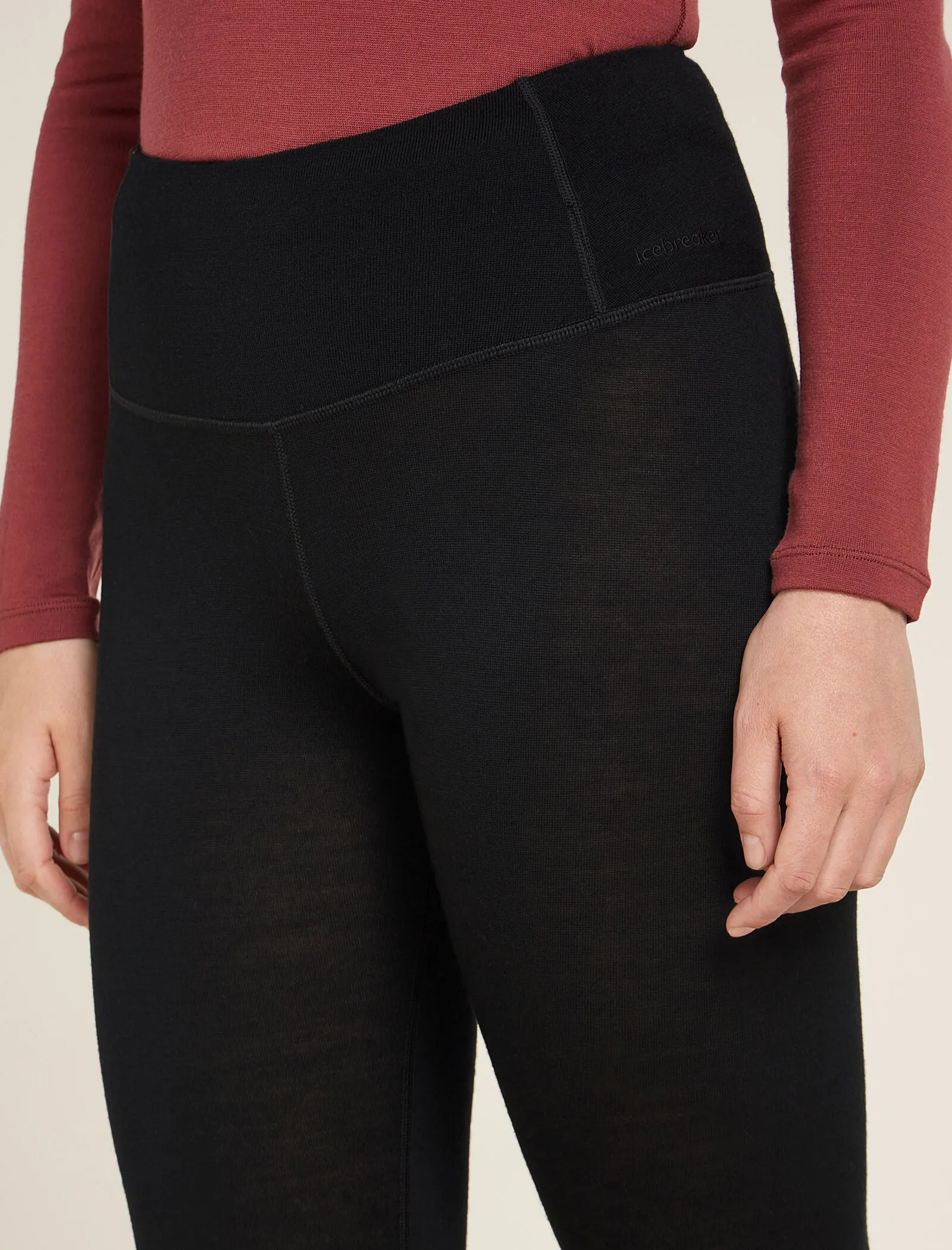Women's Merino 260 Tech High Rise Thermal Leggings sold by Icebreaker product image thumbnail 5