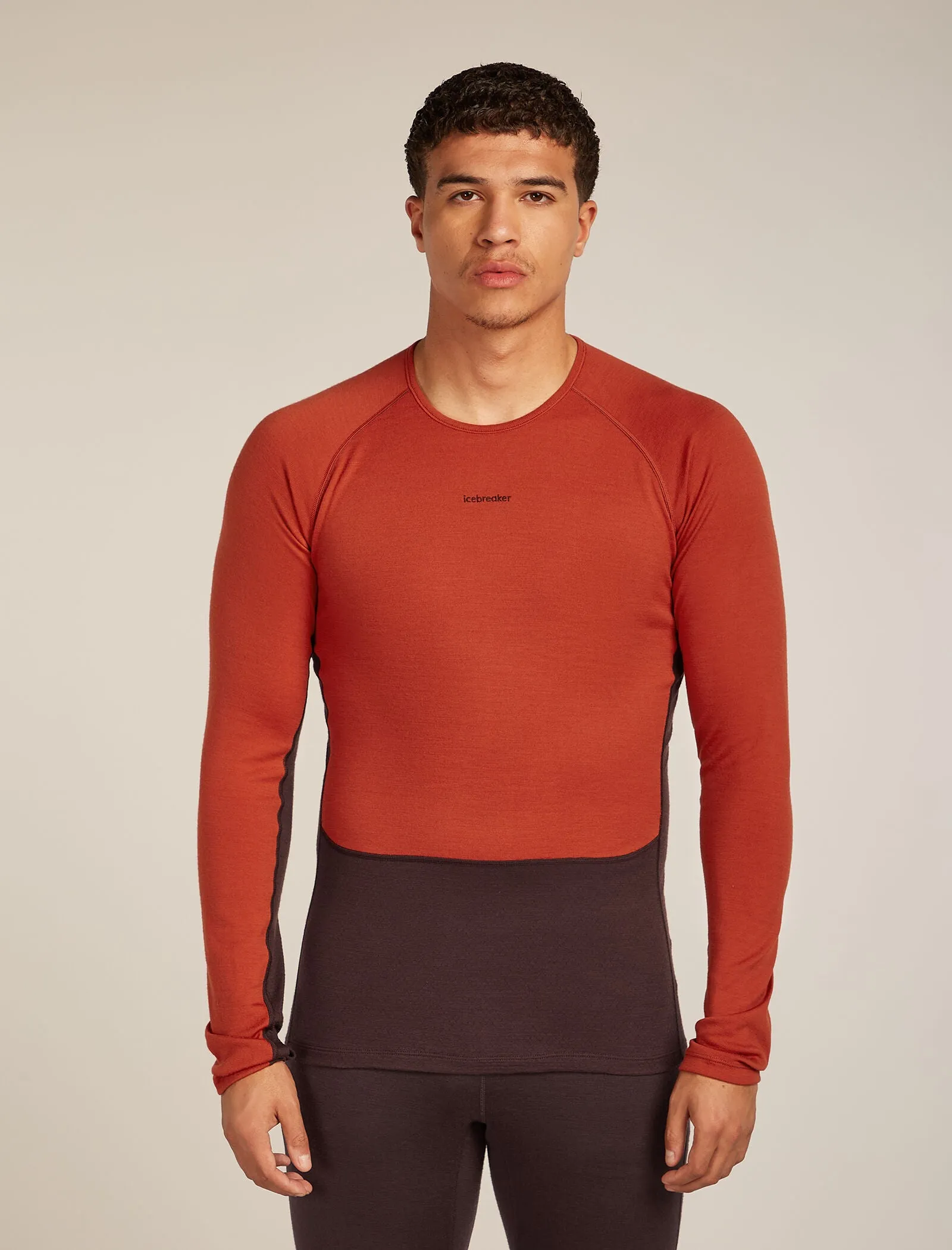 Men's Merino 260 ZoneKnit™ Long Sleeve Crewe Thermal Top sold by Icebreaker