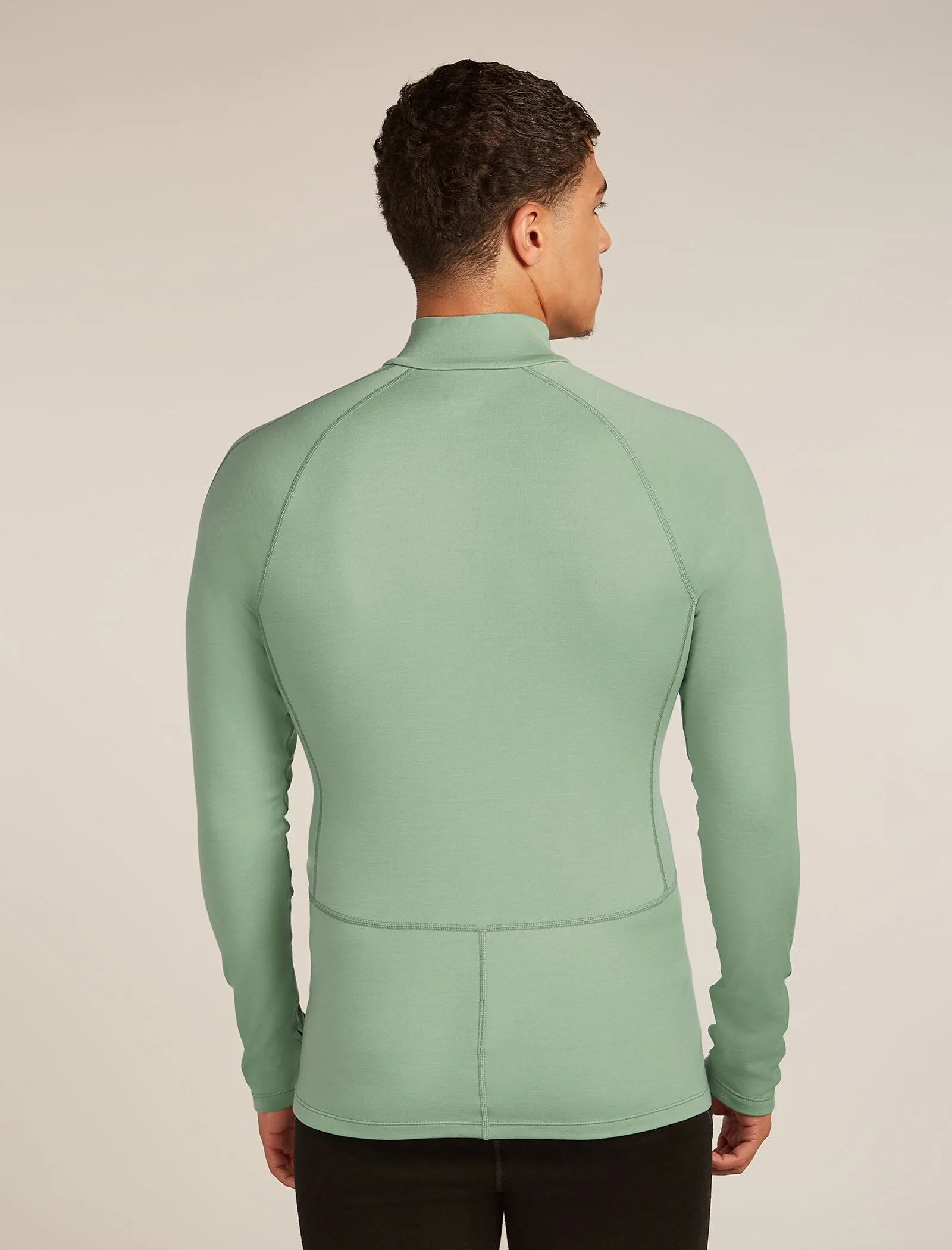 Men's 300 MerinoFine™ Polar Long Sleeve Half Zip Thermal Top sold by Icebreaker product image thumbnail 2