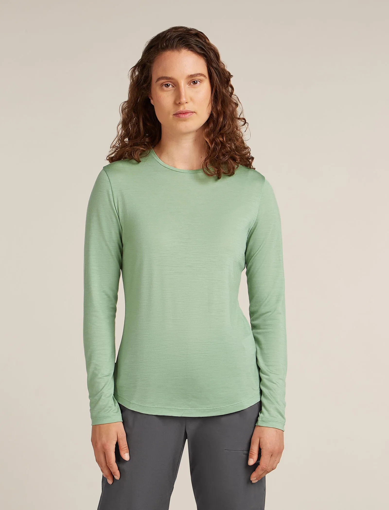 Women's Merino Blend 125 Cool-Lite™ Sphere Long Sleeve T-Shirt sold by Icebreaker