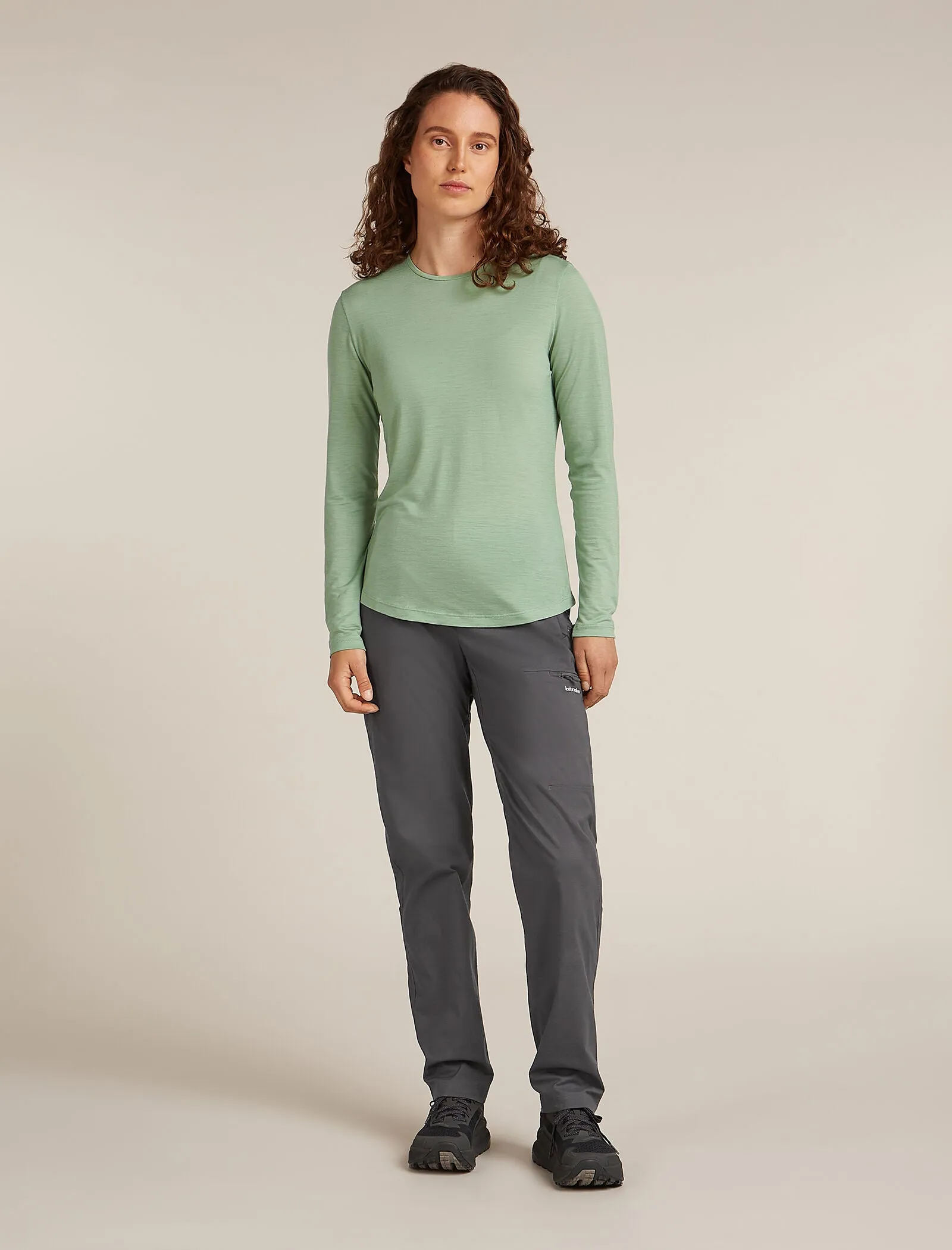 Women's Merino Blend 125 Cool-Lite™ Sphere Long Sleeve T-Shirt sold by Icebreaker product image thumbnail 3