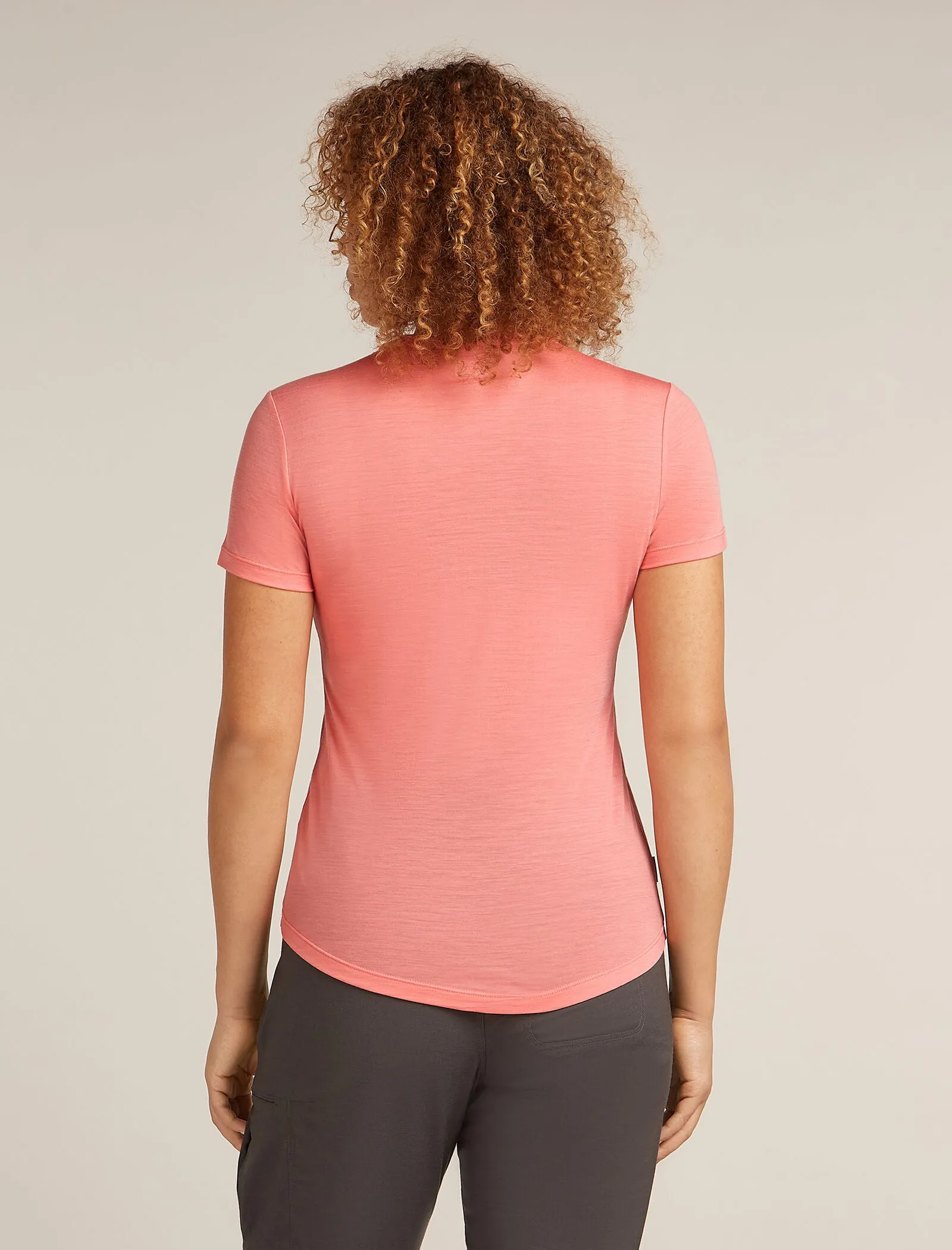 Women's Merino Blend 125 Cool-Lite™ Sphere Short Sleeve T-Shirt sold by Icebreaker product image thumbnail 2