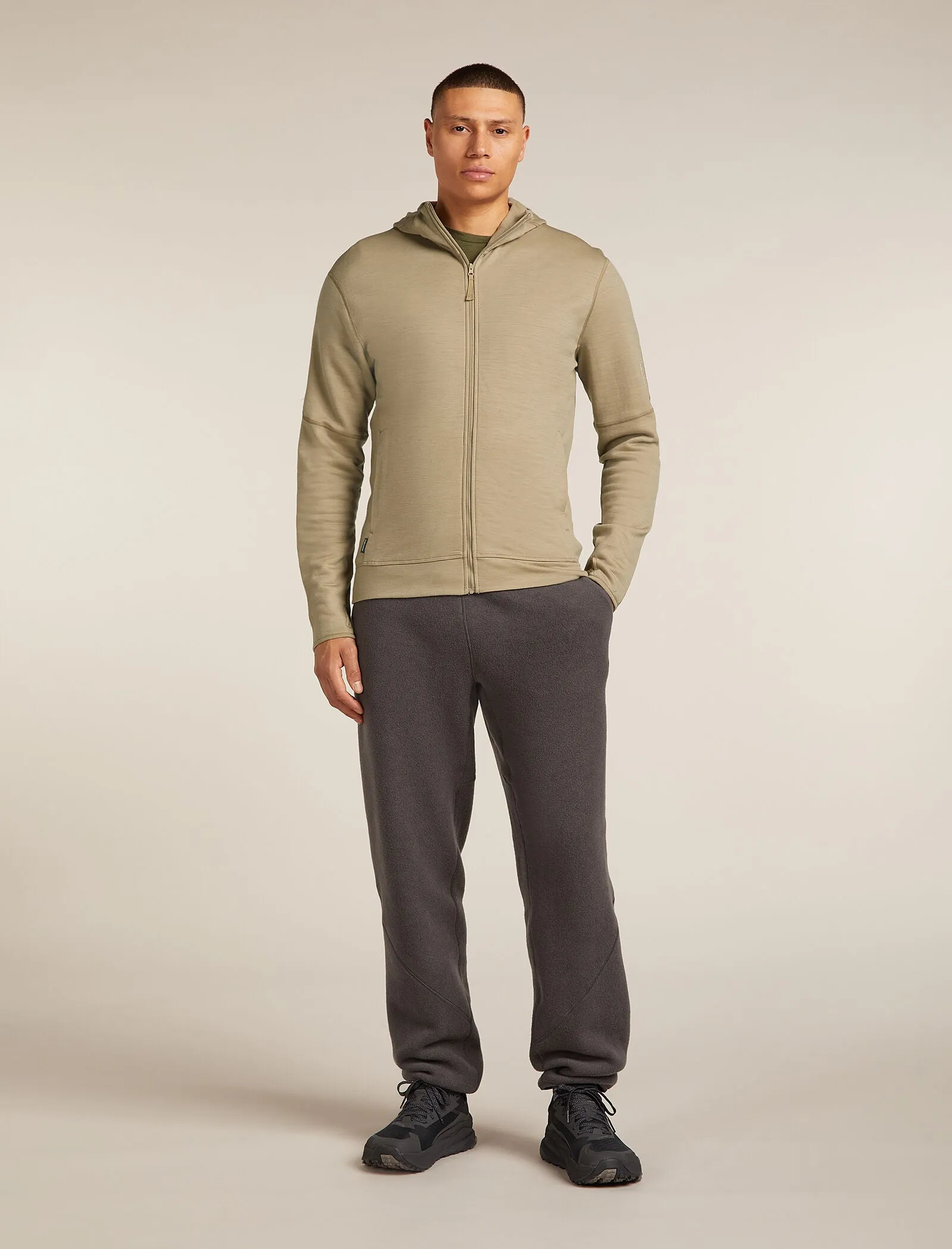 Men's Merino 360 Realfleece™ Elemental Long Sleeve Zip Hoodie sold by Icebreaker product image thumbnail 3