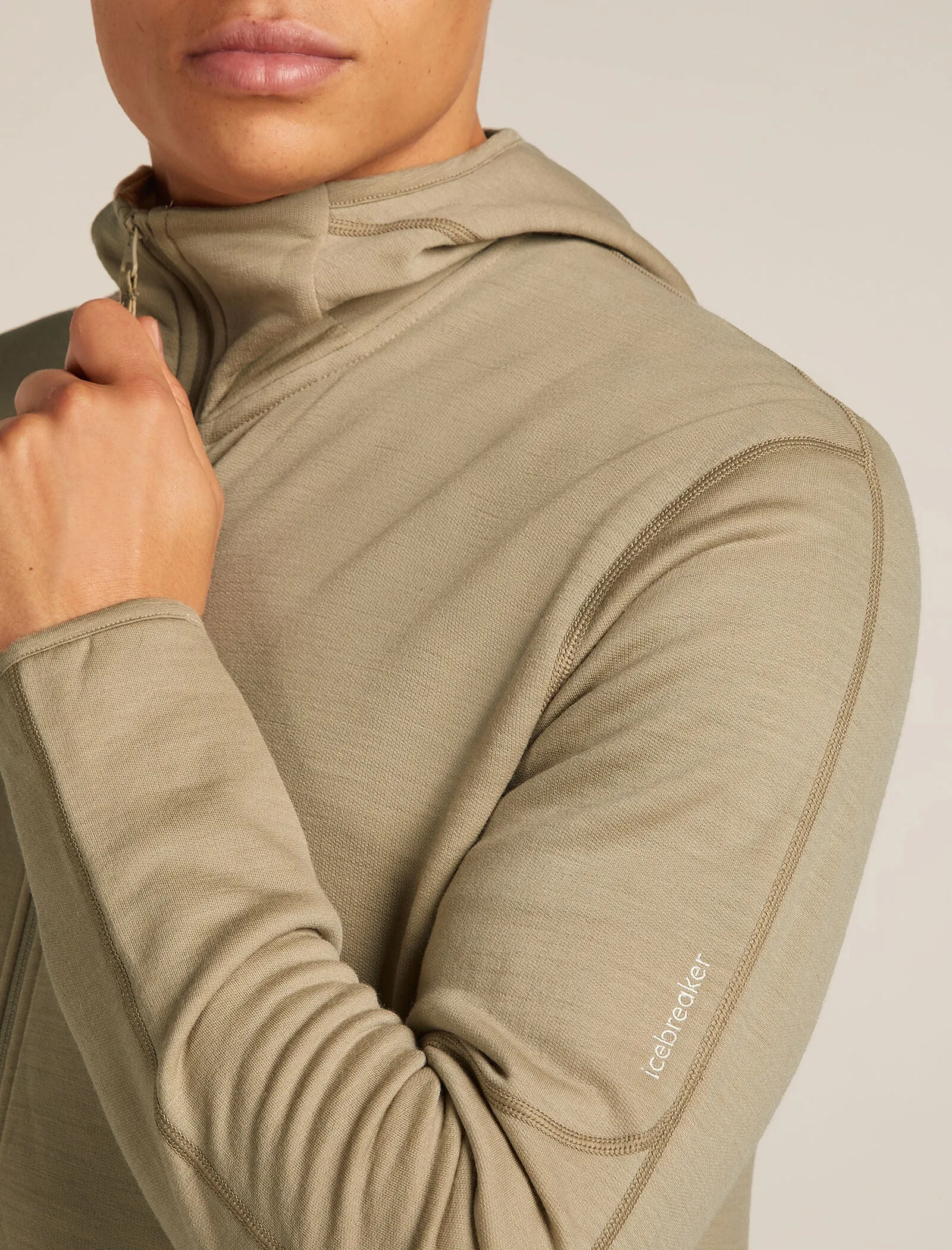 Men's Merino 360 Realfleece™ Elemental Long Sleeve Zip Hoodie sold by Icebreaker product image thumbnail 5