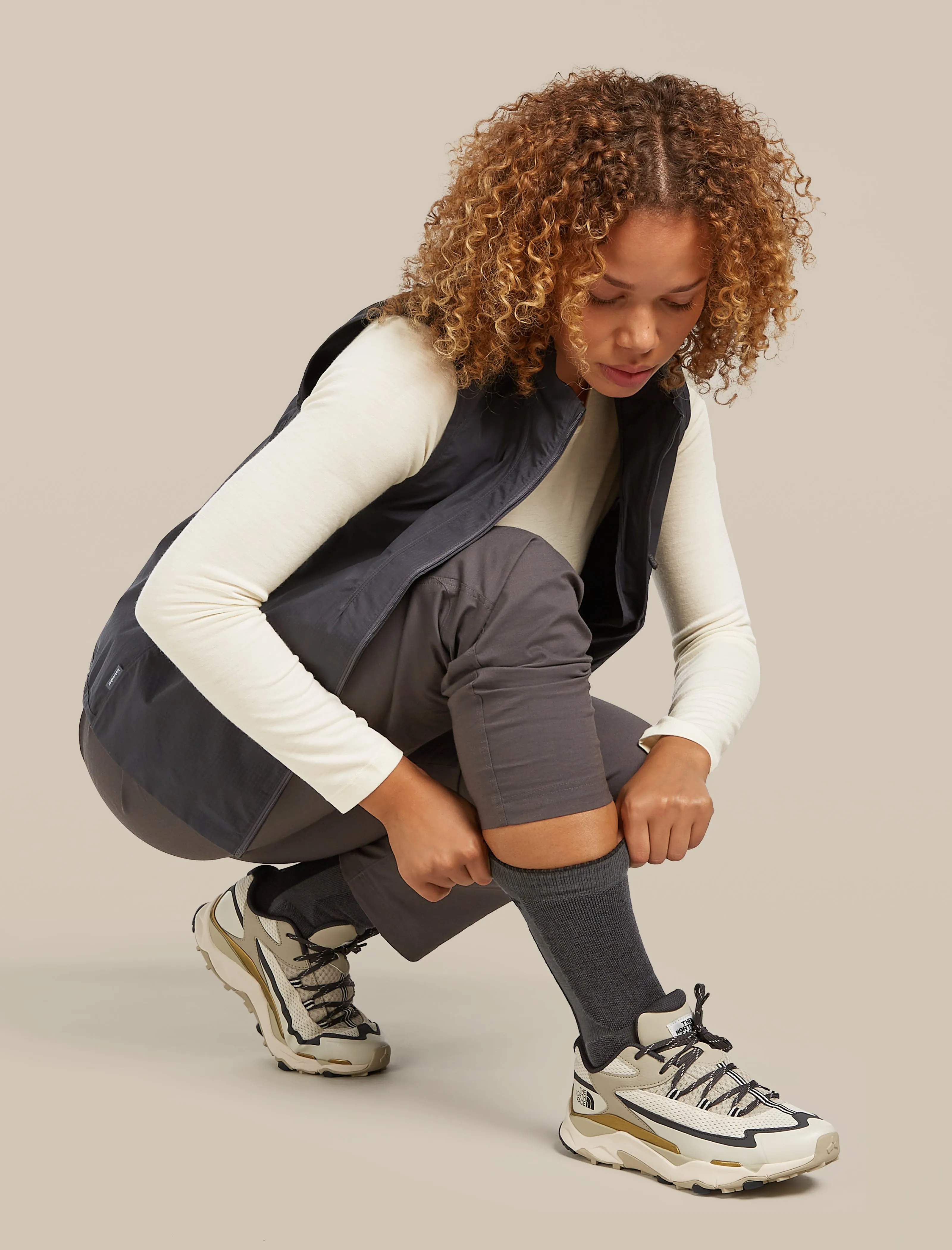 Women's Merino Hike+ Heavy Crew Socks sold by Icebreaker product image thumbnail 3