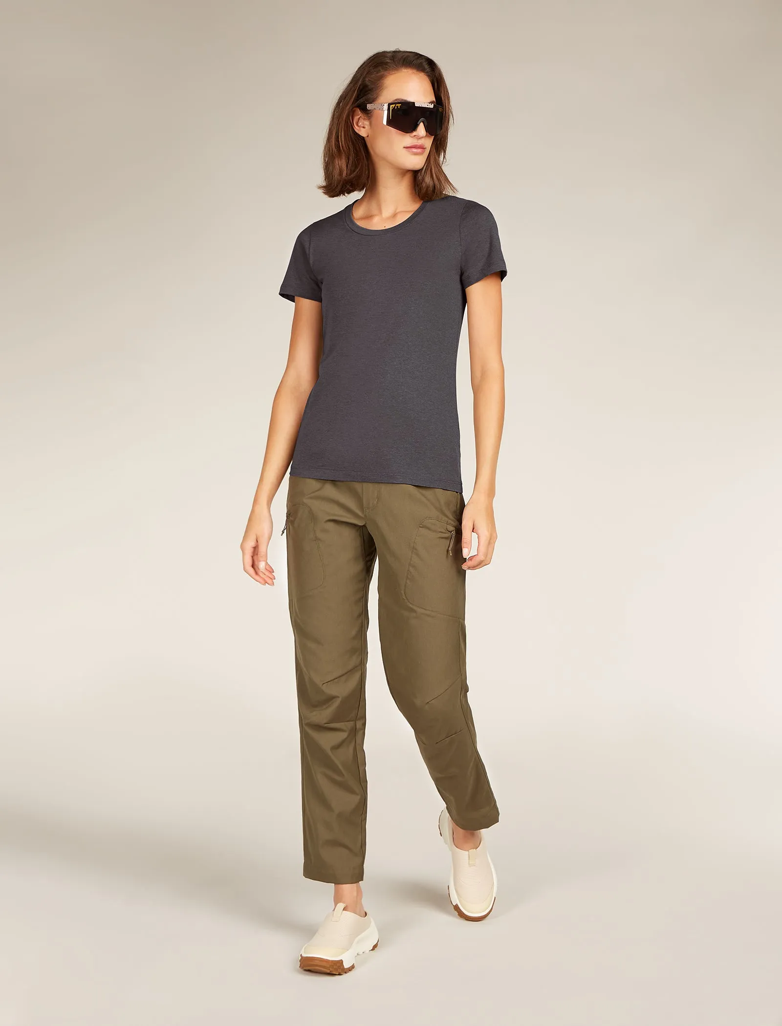 Women's Central Classic Short Sleeve T-Shirt sold by Icebreaker product image thumbnail 5