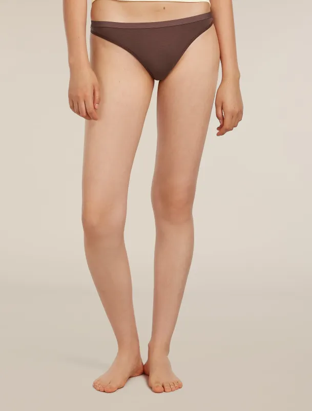 Women's Merino 150 Siren Thong made by Icebreaker