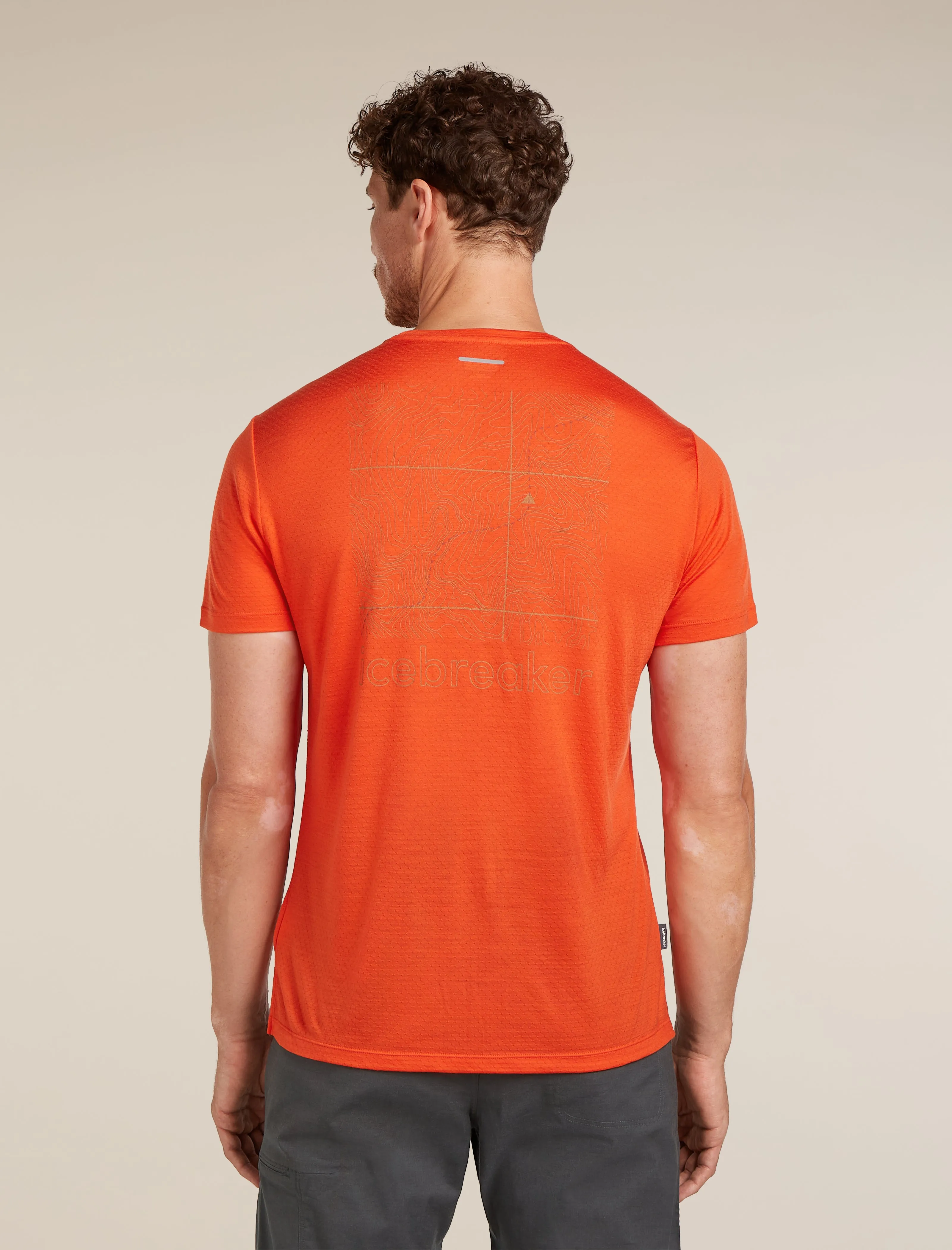Men's Merino Blend 125 Cool-Lite™ Sphere Short Sleeve T-Shirt Trail sold by Icebreaker product image thumbnail 2