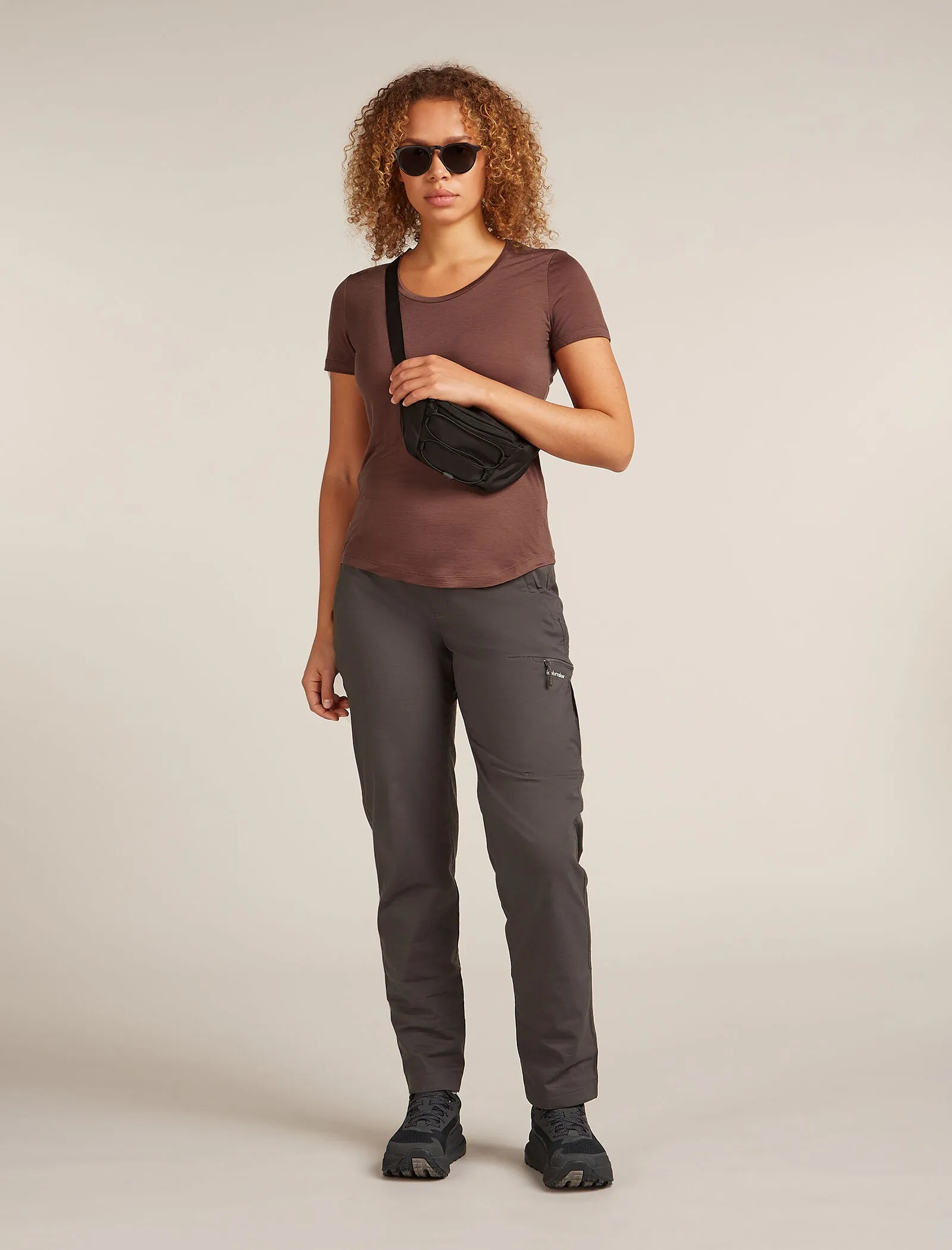 Women's Merino Blend 125 Cool-Lite™ Sphere Short Sleeve Scoop T-Shirt sold by Icebreaker product image thumbnail 4