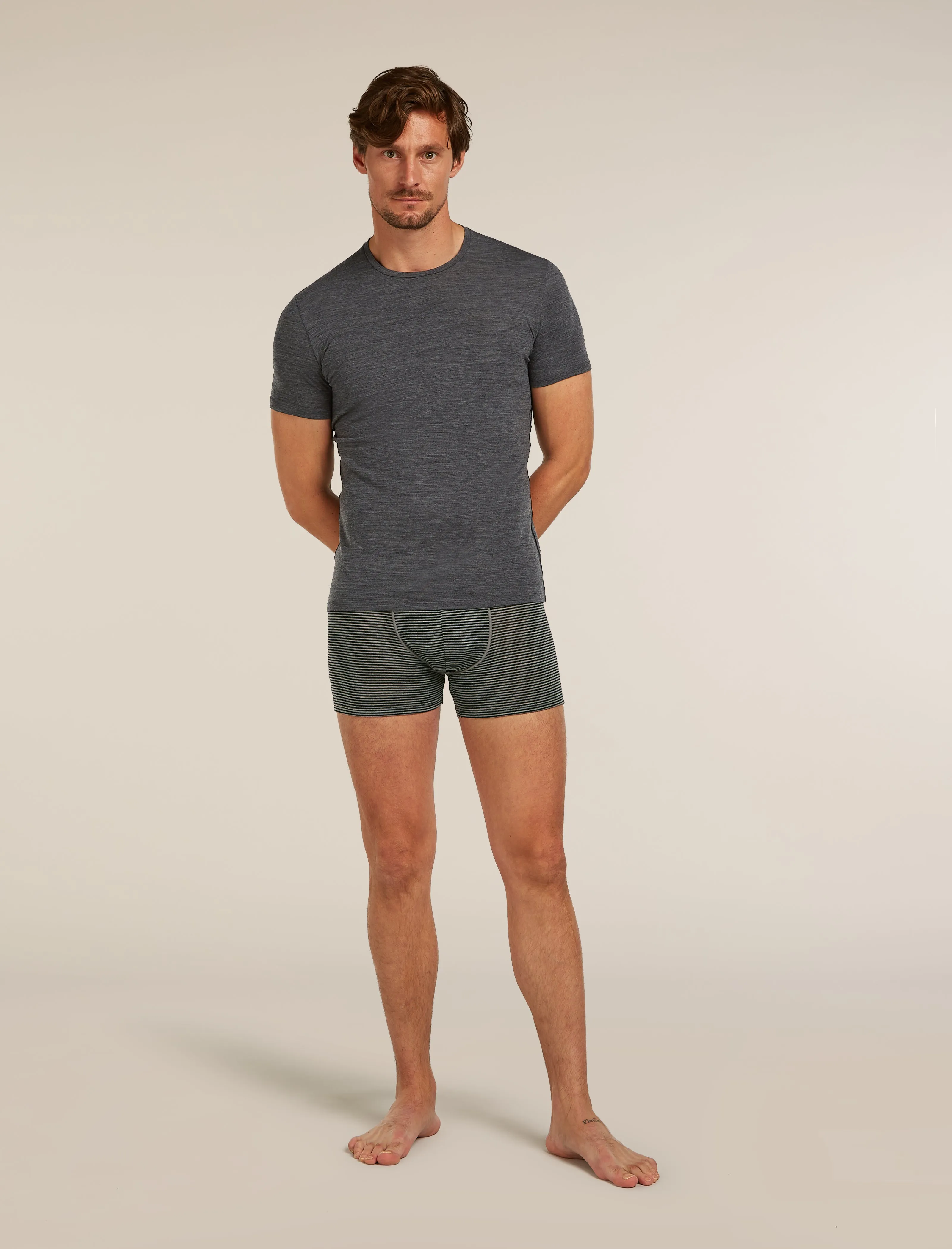 Men's Merino 150 Anatomica Short Sleeve Crewe Top sold by Icebreaker product image thumbnail 3