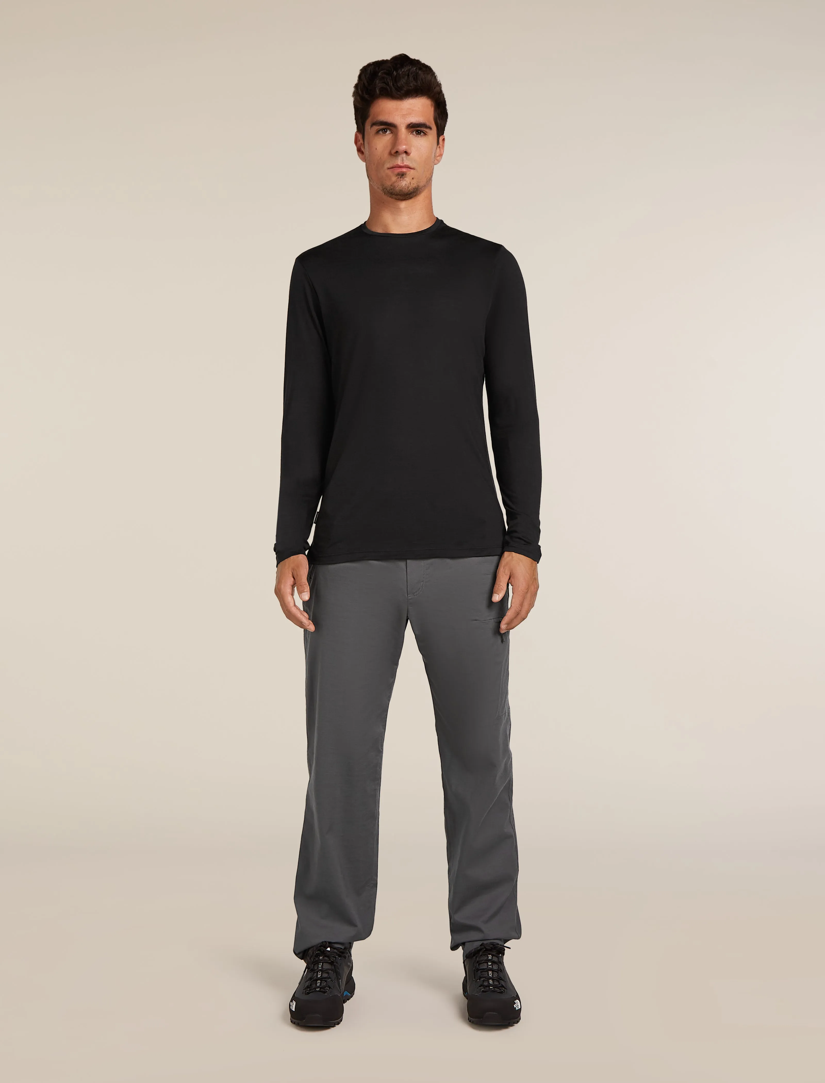 Men's Merino Blend 125 Cool-Lite™ Sphere Long Sleeve T-Shirt sold by Icebreaker product image thumbnail 3