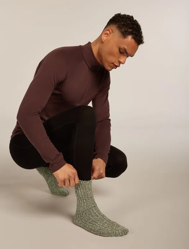 Unisex Merino Ski Lodge Crew Socks sold by Icebreaker