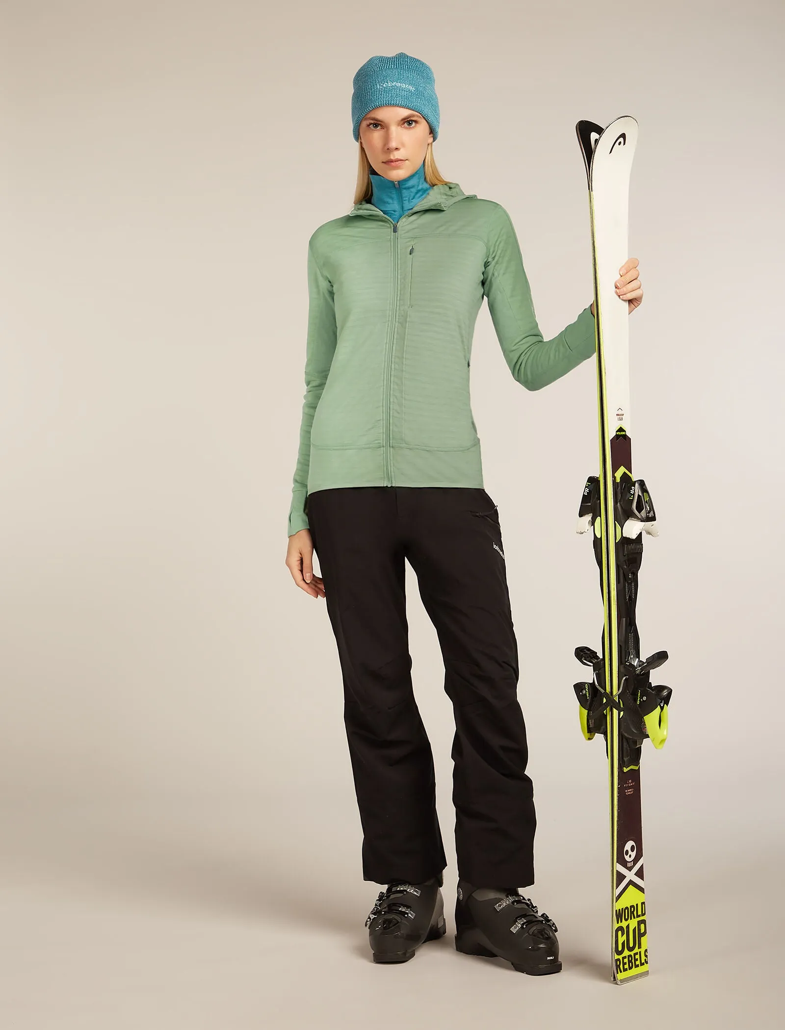 Women's Merino 200 Oasis Long Sleeve Half Zip Thermal Top sold by Icebreaker product image thumbnail 4