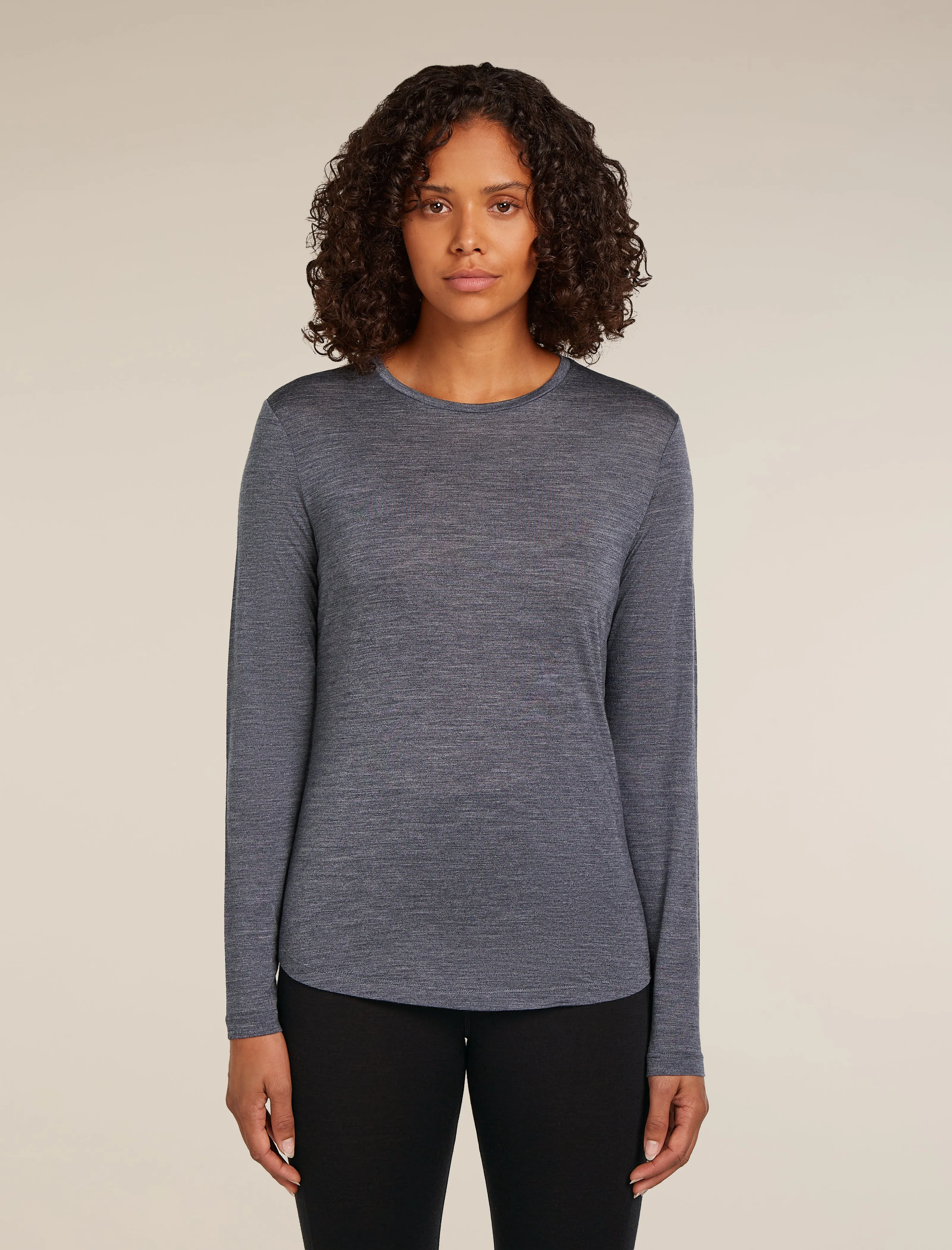 Women's Merino Blend 125 Cool-Lite™ Sphere Long Sleeve T-Shirt sold by Icebreaker