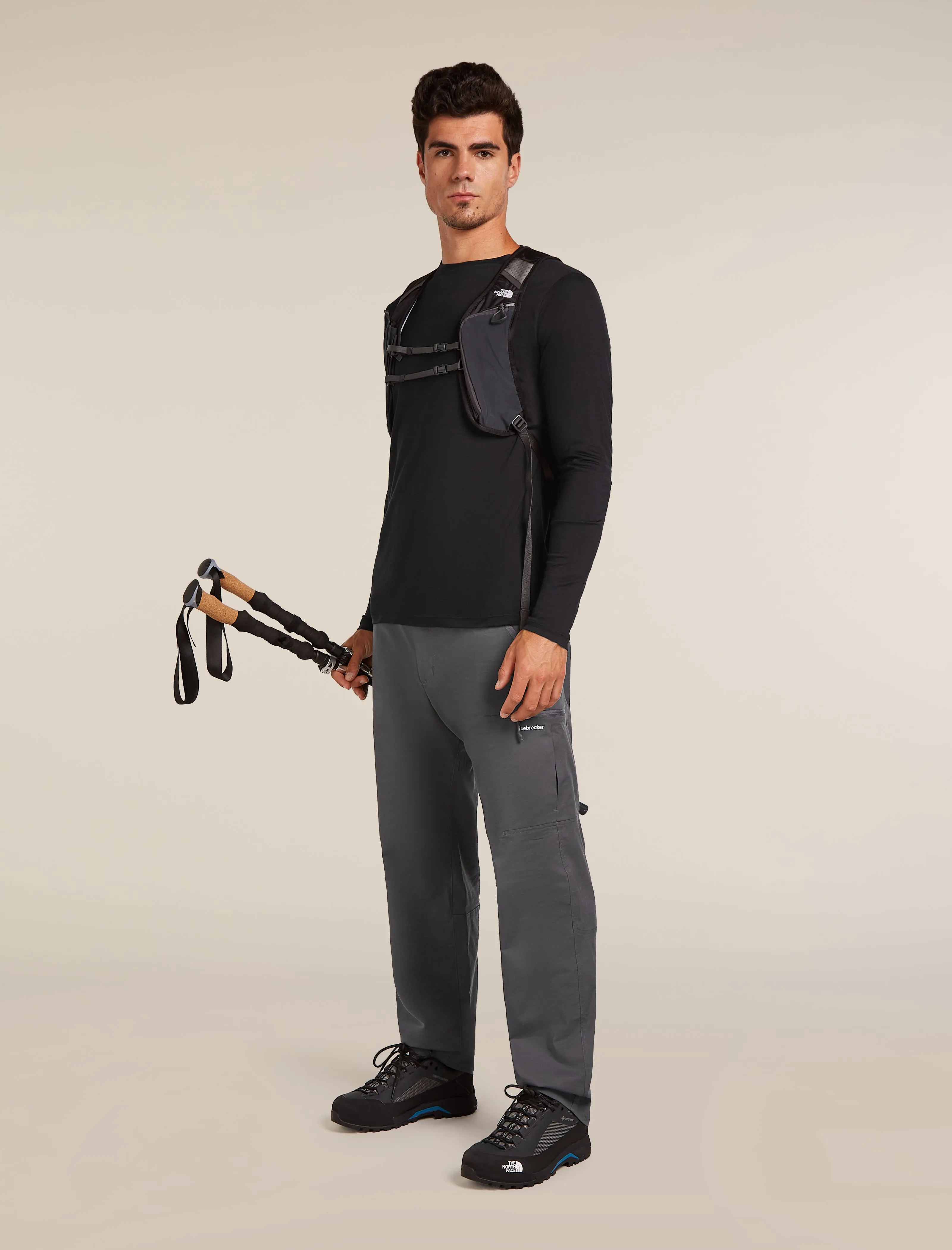 Men's Merino Blend 125 Cool-Lite™ Sphere Long Sleeve T-Shirt sold by Icebreaker product image thumbnail 4