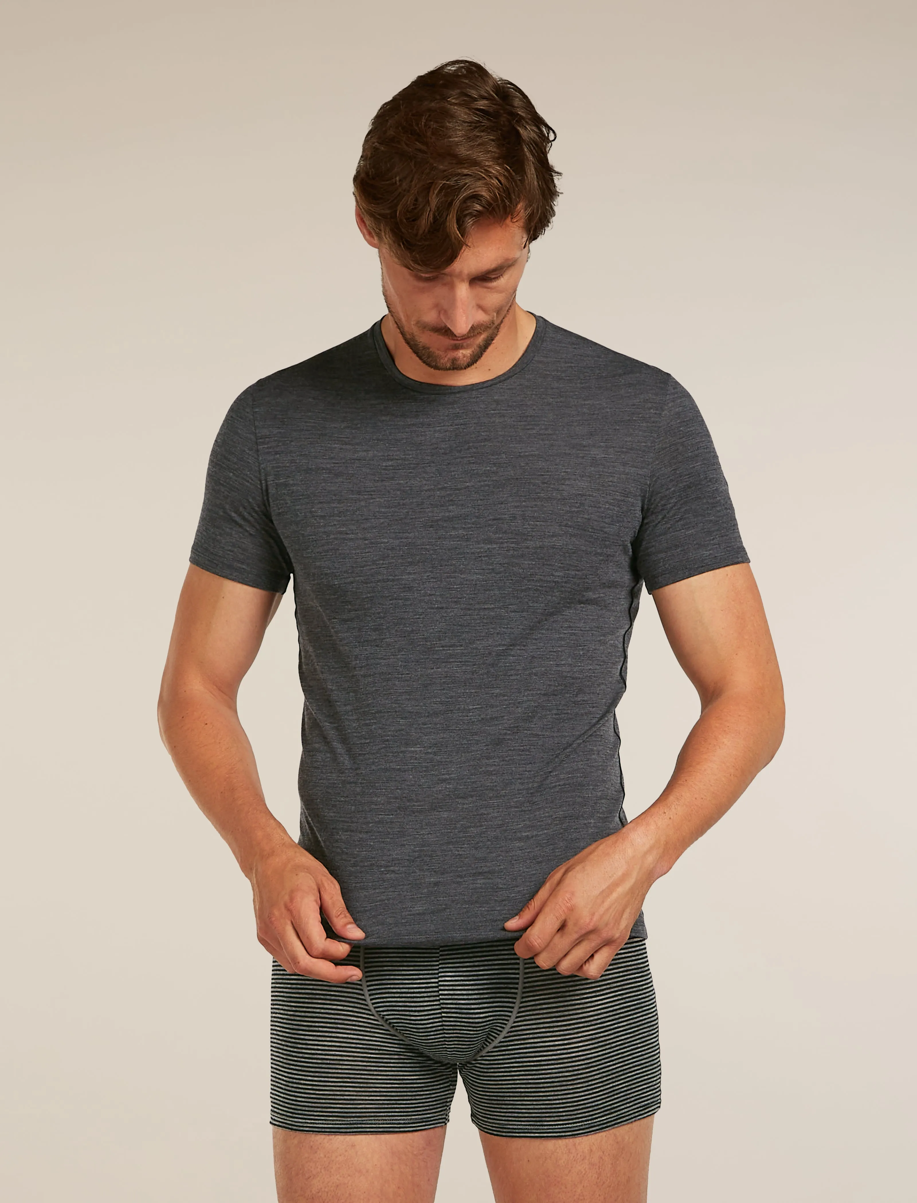 Men's Merino 150 Anatomica Short Sleeve Crewe Top sold by Icebreaker product image thumbnail 5