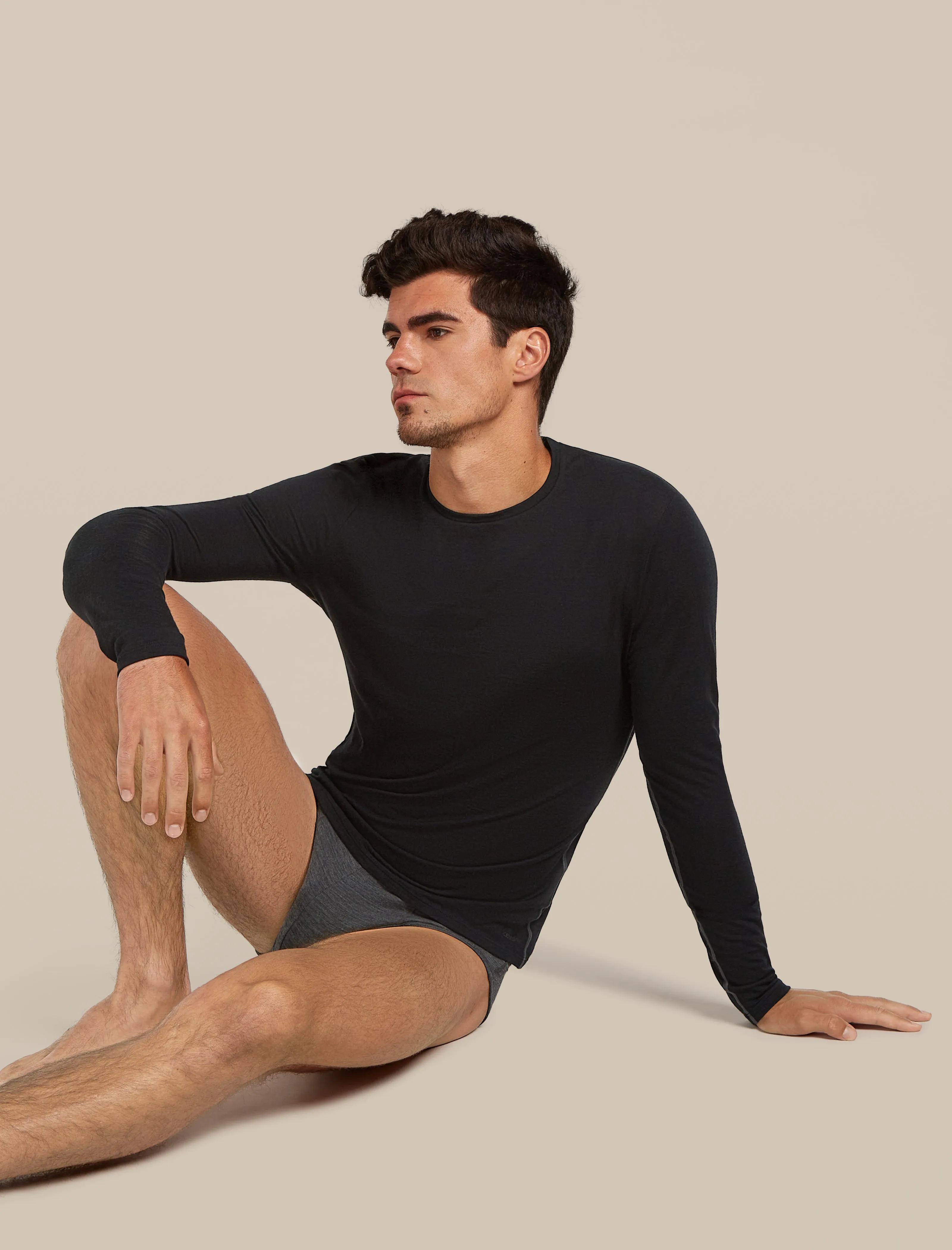 Men's Merino 150 Anatomica Long Sleeve Crewe Top sold by Icebreaker product image thumbnail 5