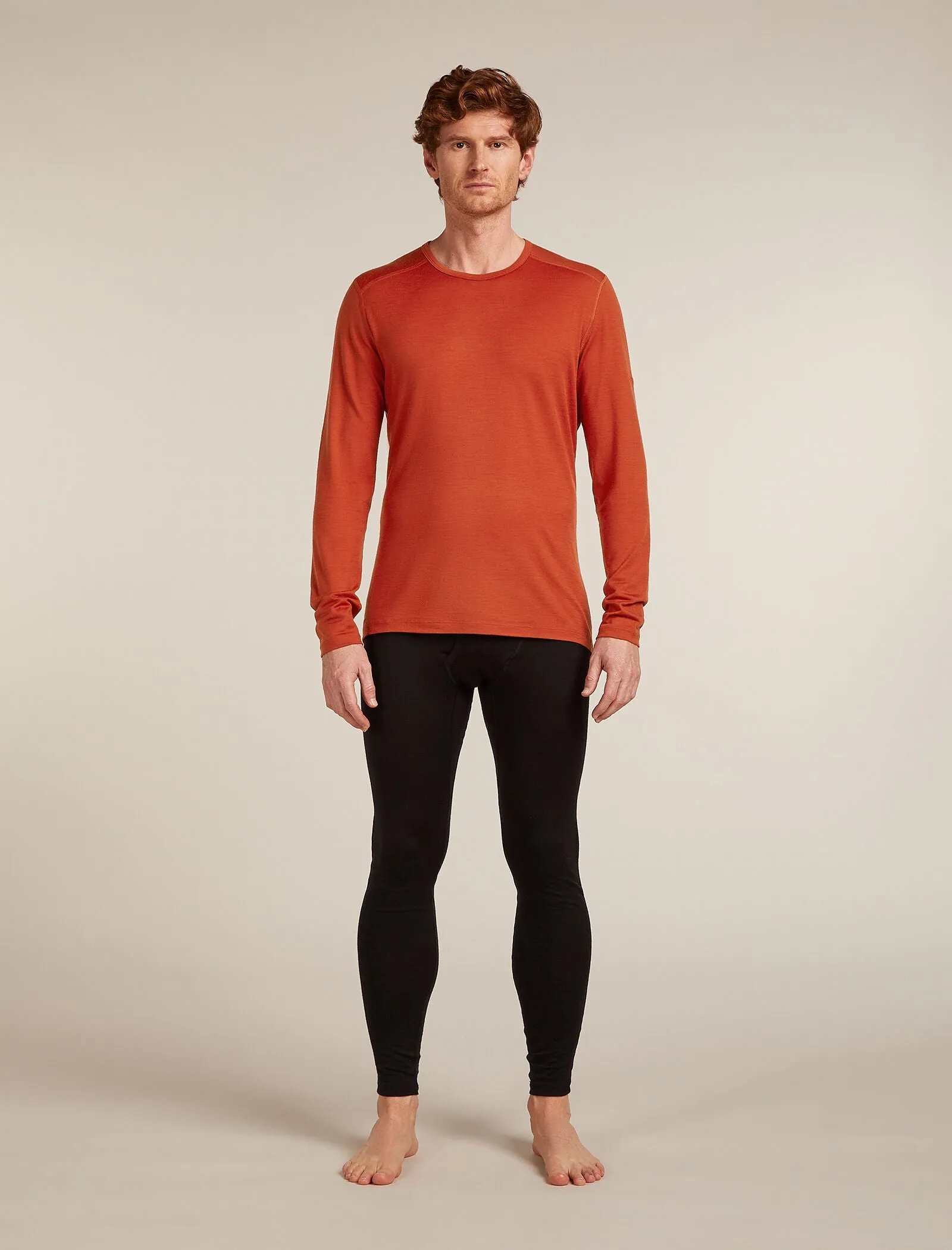 Men's Merino 200 Oasis Long Sleeve Crewe Thermal Top sold by Icebreaker product image thumbnail 3