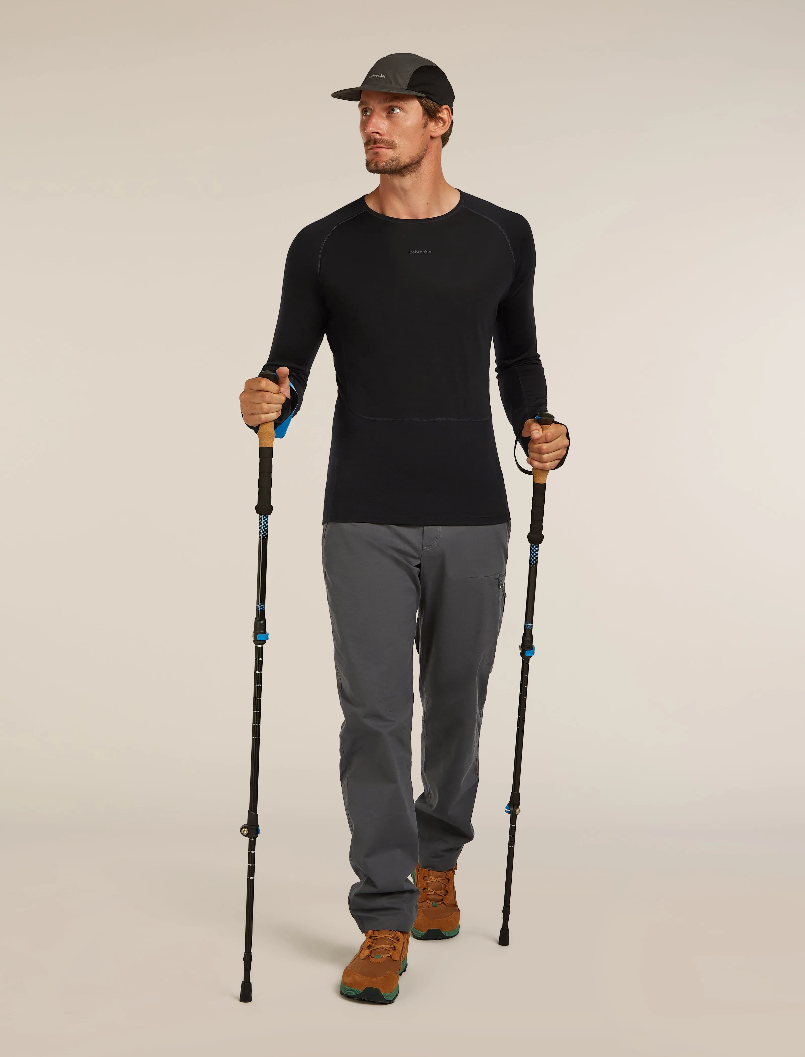 Men's Merino 200 ZoneKnit™ Long Sleeve Crewe Thermal Top sold by Icebreaker product image thumbnail 4