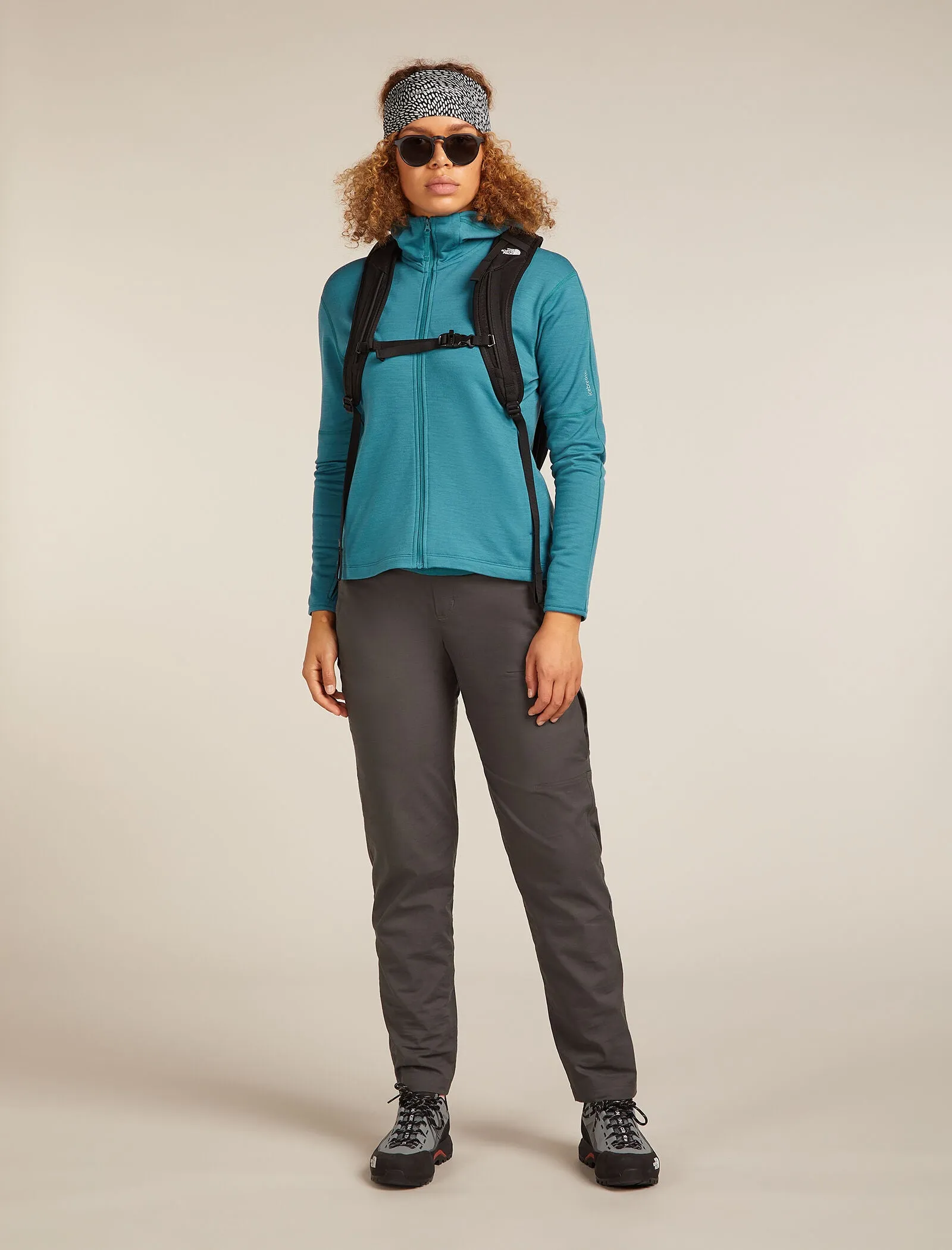 Women's Merino 360 Realfleece™ Elemental Long Sleeve Zip Hoodie sold by Icebreaker product image thumbnail 4