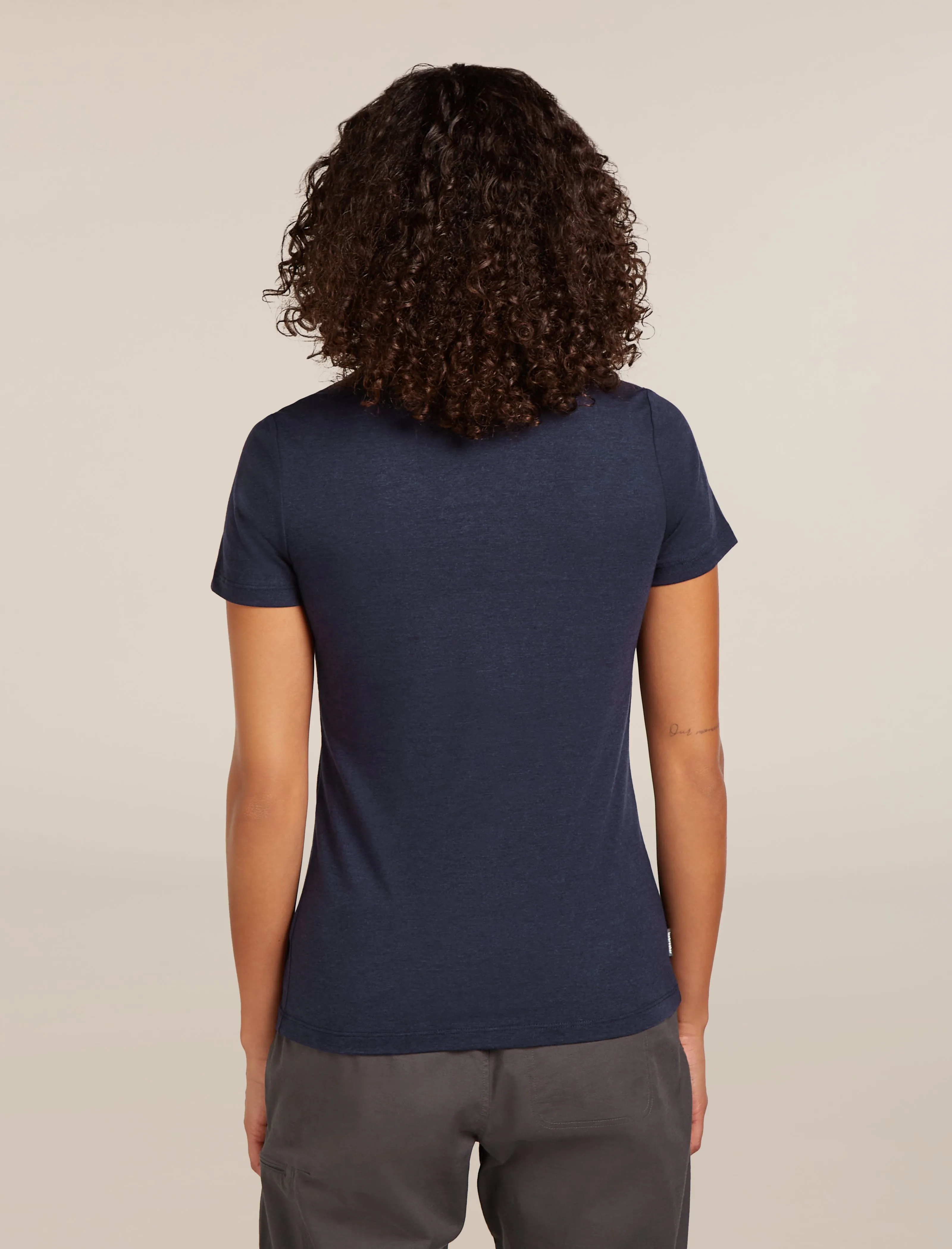 Women's Central Classic Short Sleeve T-Shirt sold by Icebreaker product image thumbnail 2