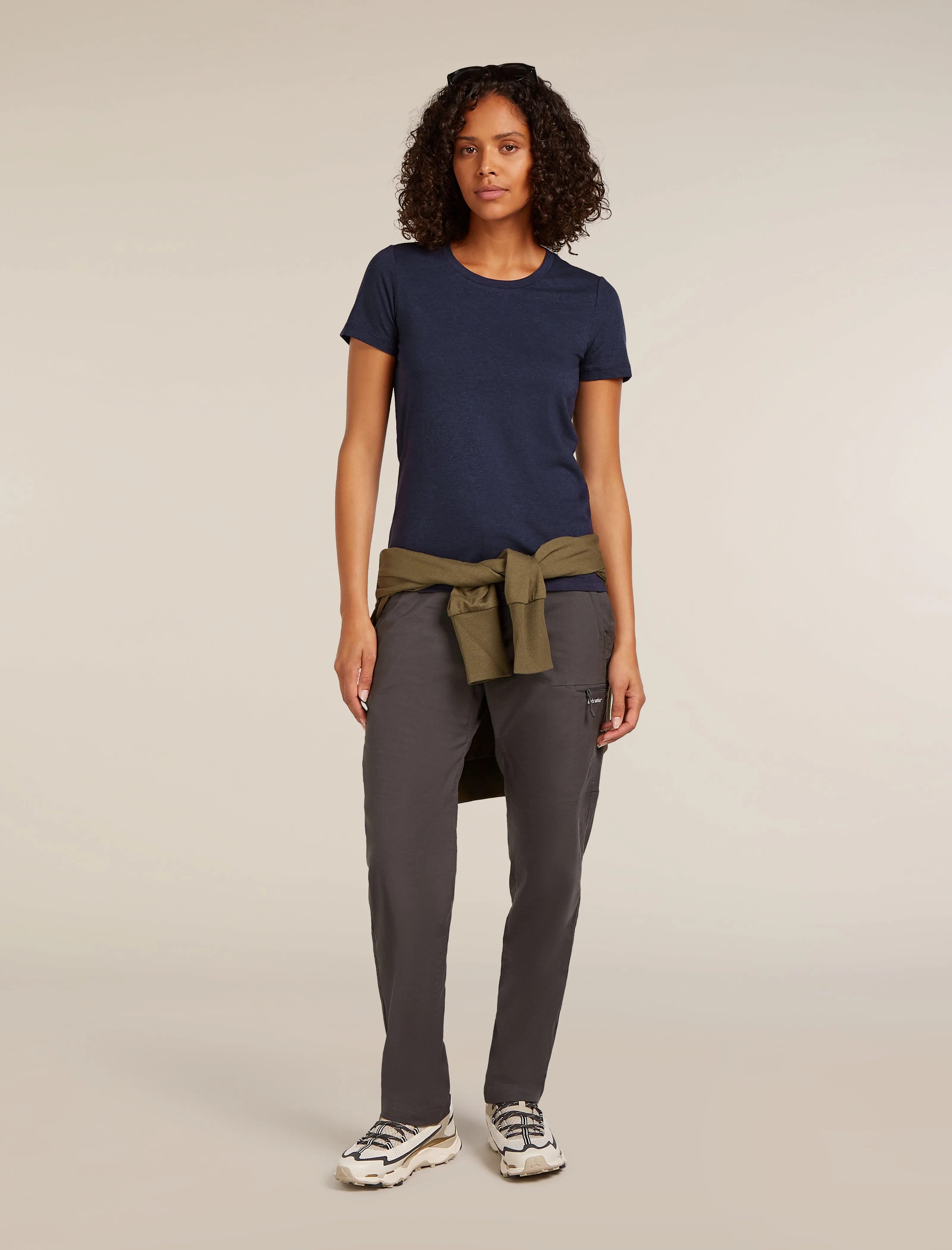 Women's Central Classic Short Sleeve T-Shirt sold by Icebreaker product image thumbnail 4