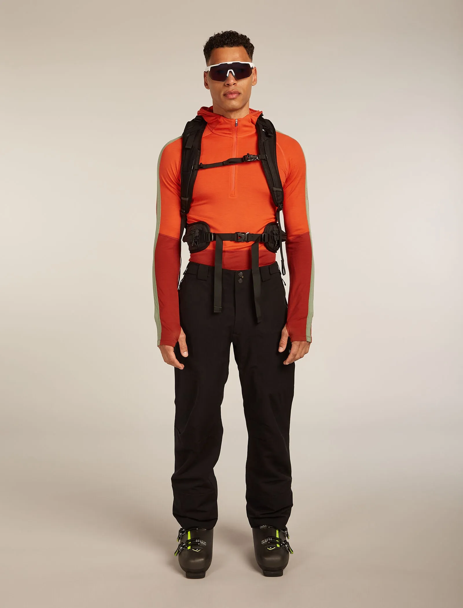 Men's Merino 200 Oasis+ Long Sleeve Half Zip Thermal Hoodie sold by Icebreaker product image thumbnail 4