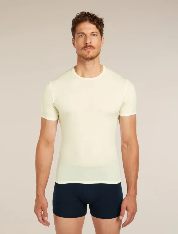 Men's Merino 150 Anatomica Short Sleeve Crewe Top sold by Icebreaker