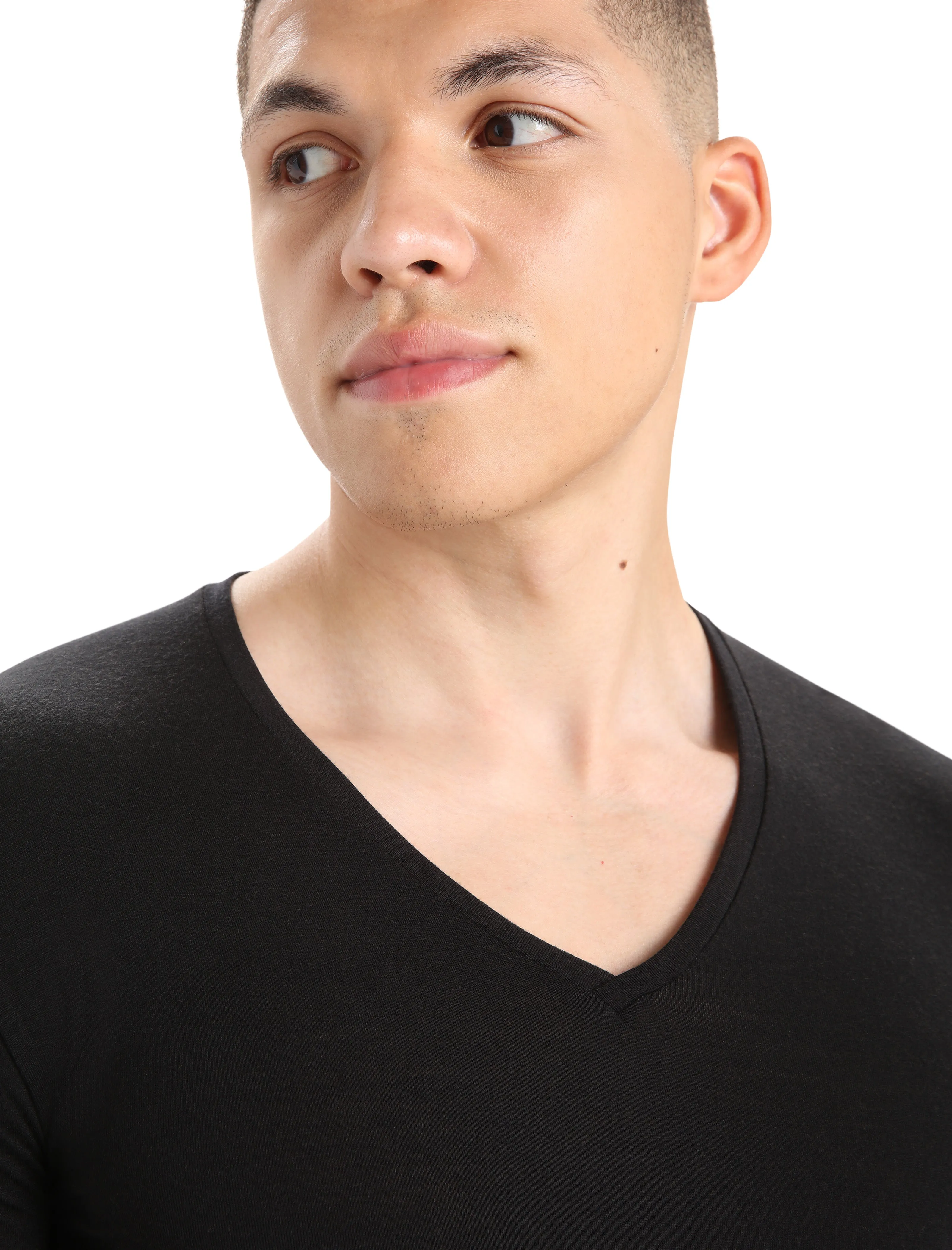 Men's Merino 150 Anatomica Short Sleeve V Neck Top sold by Icebreaker product image thumbnail 4