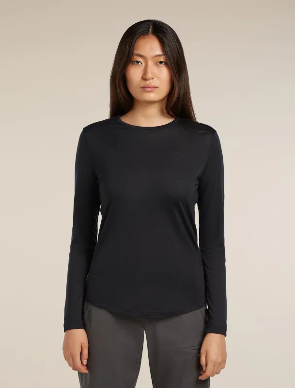 Women's Merino Blend 125 Cool-Lite™ Sphere Long Sleeve T-Shirt sold by Icebreaker