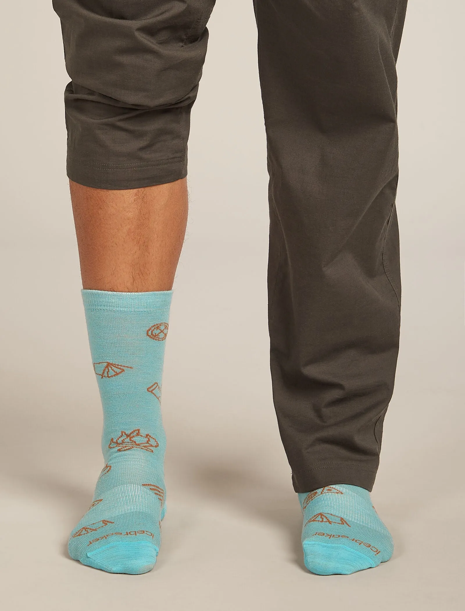 Men's Merino Lifestyle Ultralight Crew Socks Camp Essentials sold by Icebreaker product image thumbnail 3