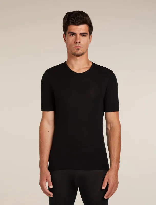 Men's Merino 175 Everyday Short Sleeve Crewe Thermal Top sold by Icebreaker