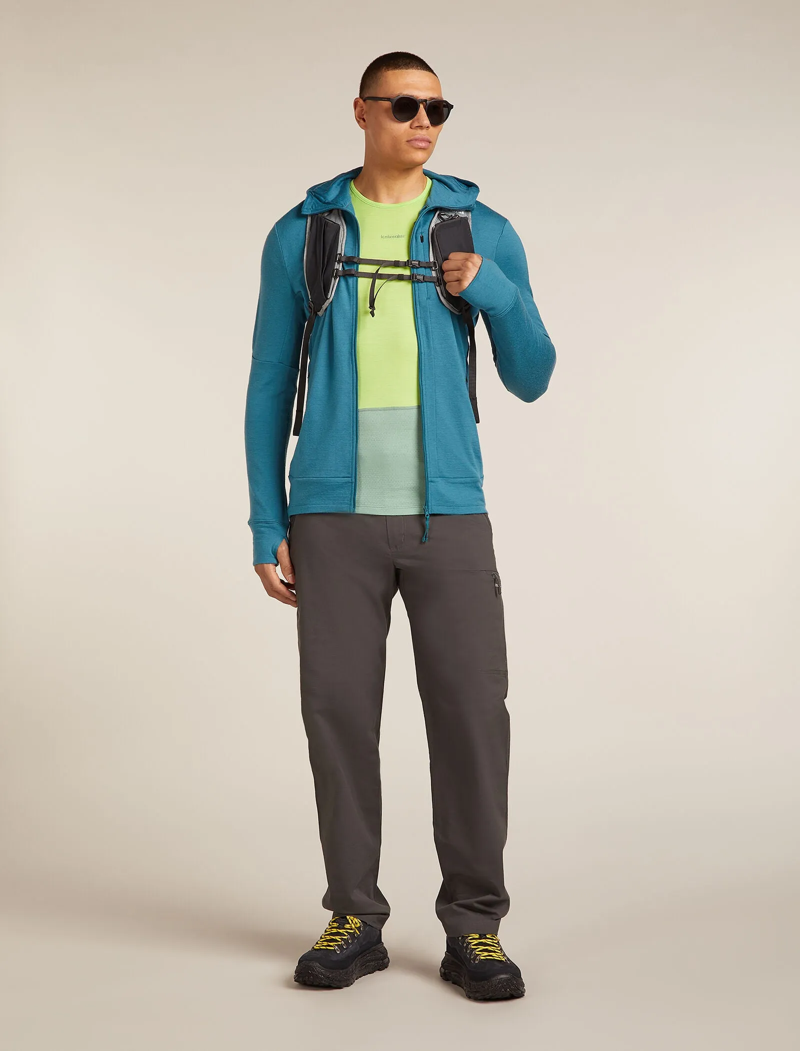 Men's Merino 200 ZoneKnit™ Long Sleeve Crewe Thermal Top sold by Icebreaker product image thumbnail 4