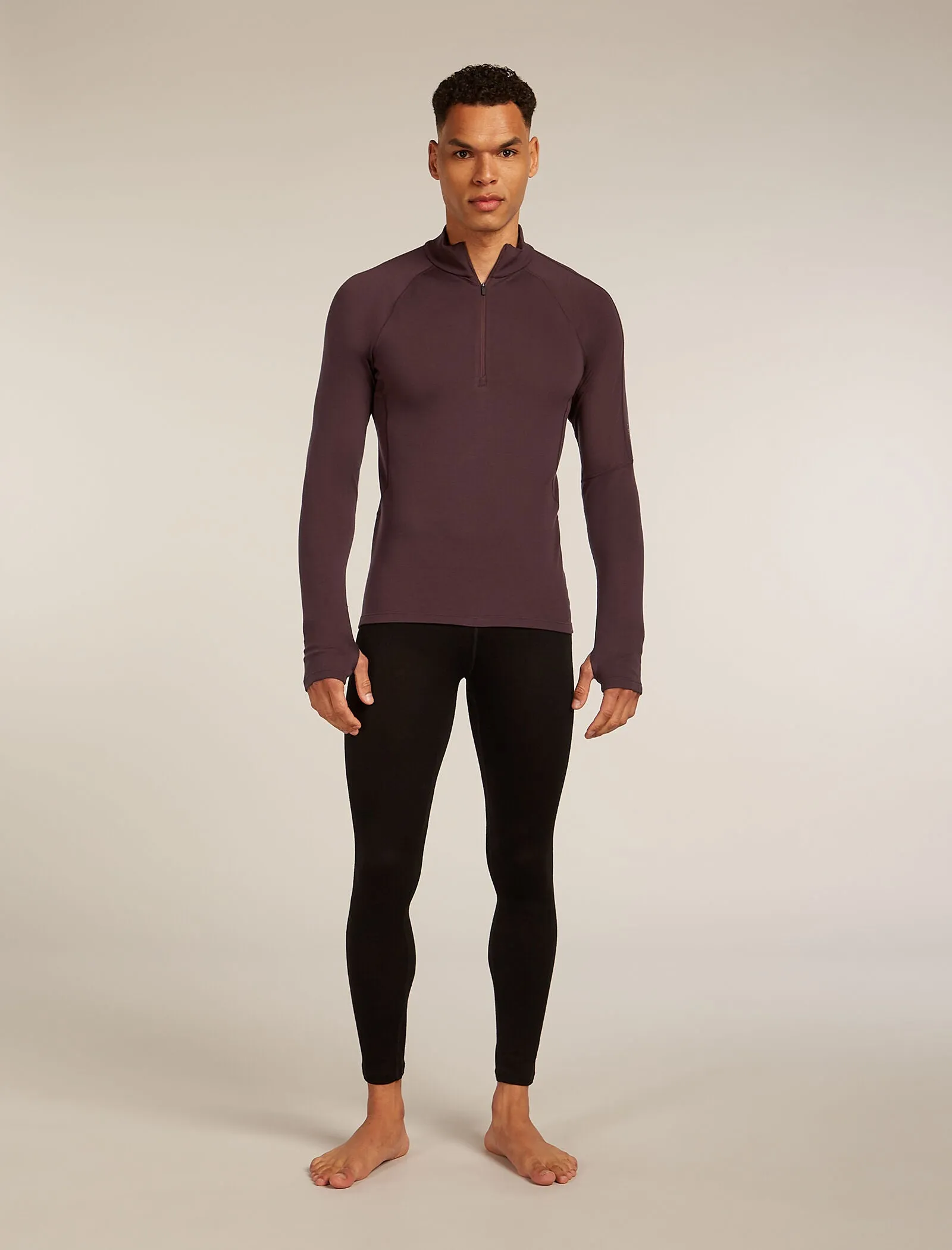 Men's 300 MerinoFine™ Polar Long Sleeve Half Zip Thermal Top sold by Icebreaker product image thumbnail 3