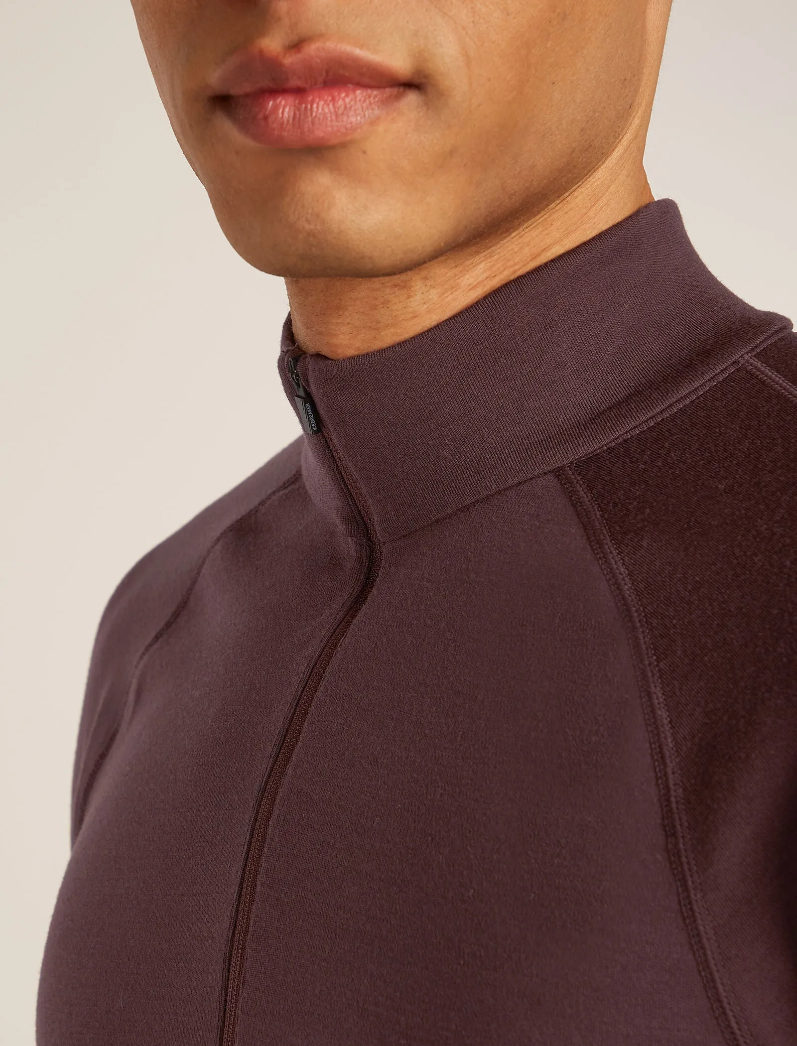 Men's 300 MerinoFine™ Polar Long Sleeve Half Zip Thermal Top sold by Icebreaker product image thumbnail 5