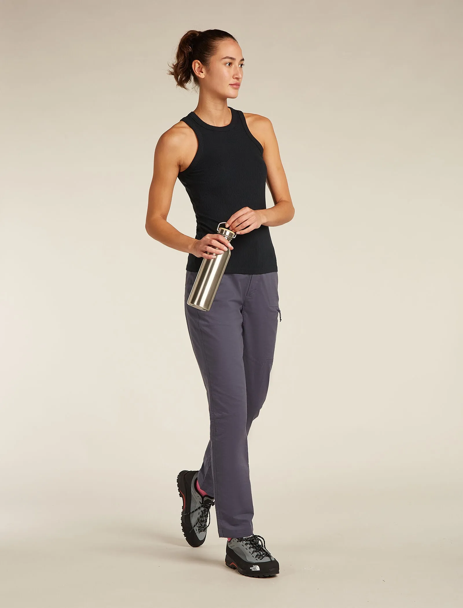 Women's Merino Blend Rib Lotus Tank sold by Icebreaker product image thumbnail 4