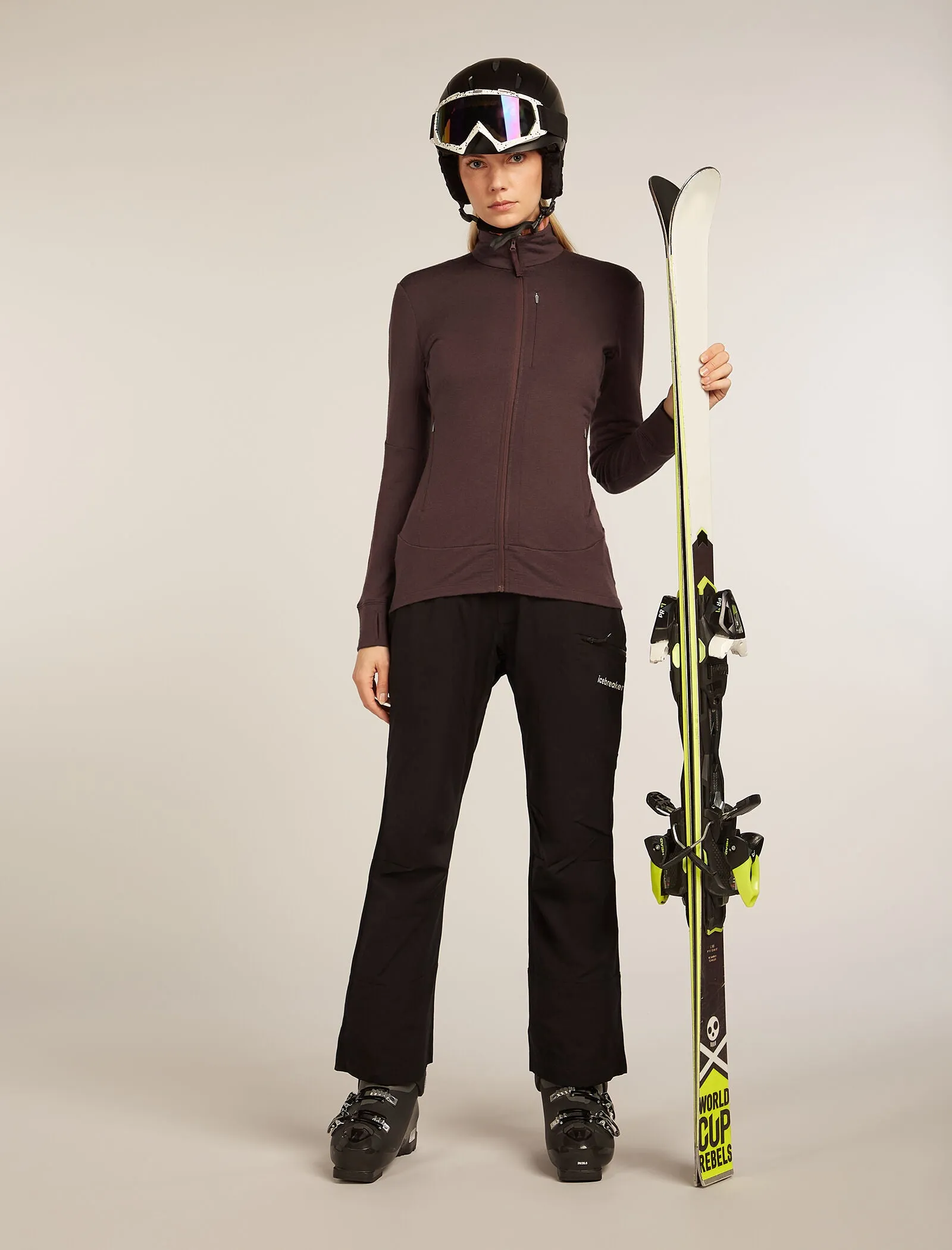 Women's Merino 260 Quantum Long Sleeve Zip Jacket sold by Icebreaker product image thumbnail 4