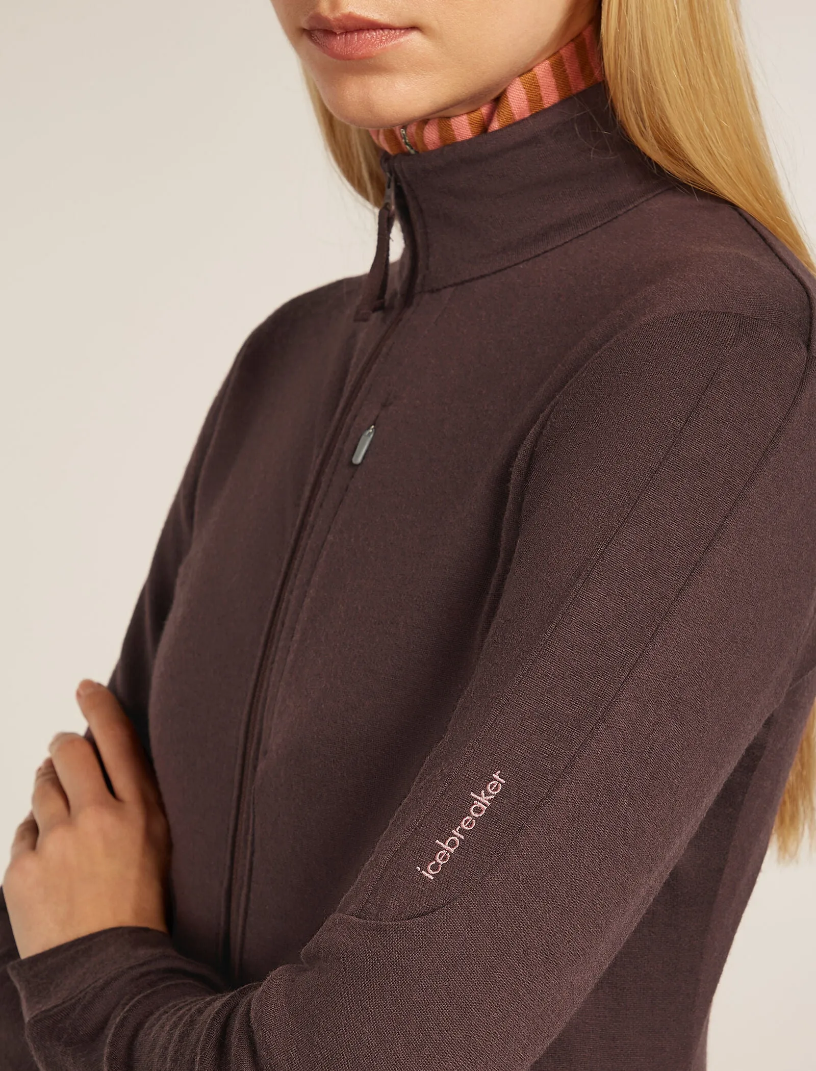 Women's Merino 260 Quantum Long Sleeve Zip Jacket sold by Icebreaker product image thumbnail 5
