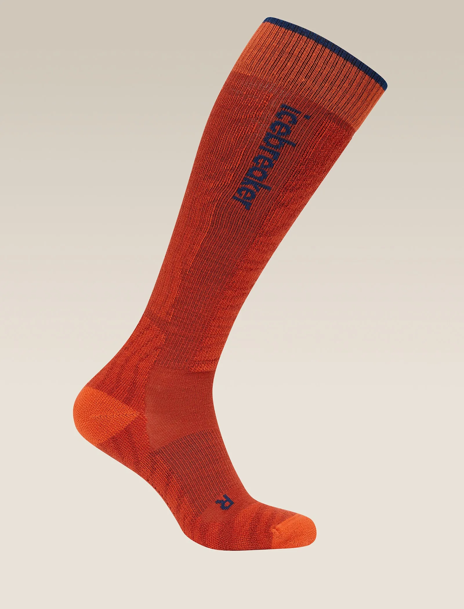 Men's Merino Ski+ Light Over The Calf Socks Mountain Contour sold by Icebreaker product image thumbnail 4